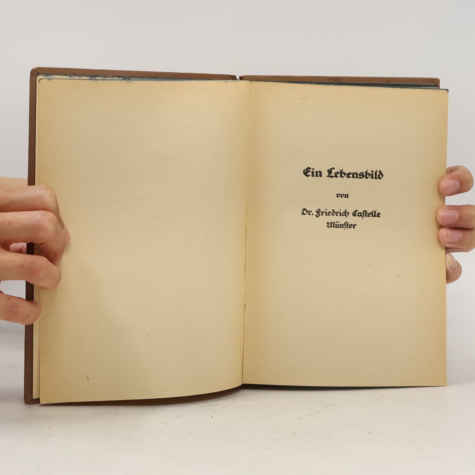 Friedrich Castelle Ein Lebensbild