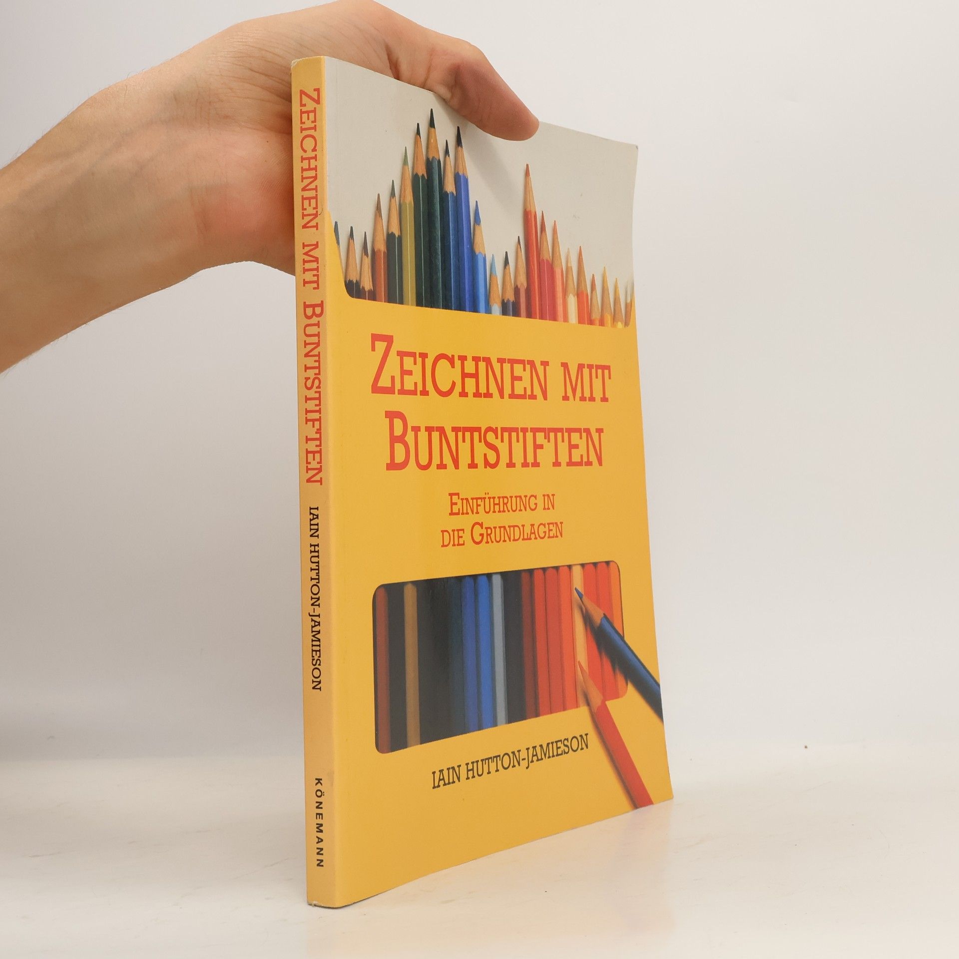 Iain Hutton-Jamieson Zeichnen mit Buntstiften