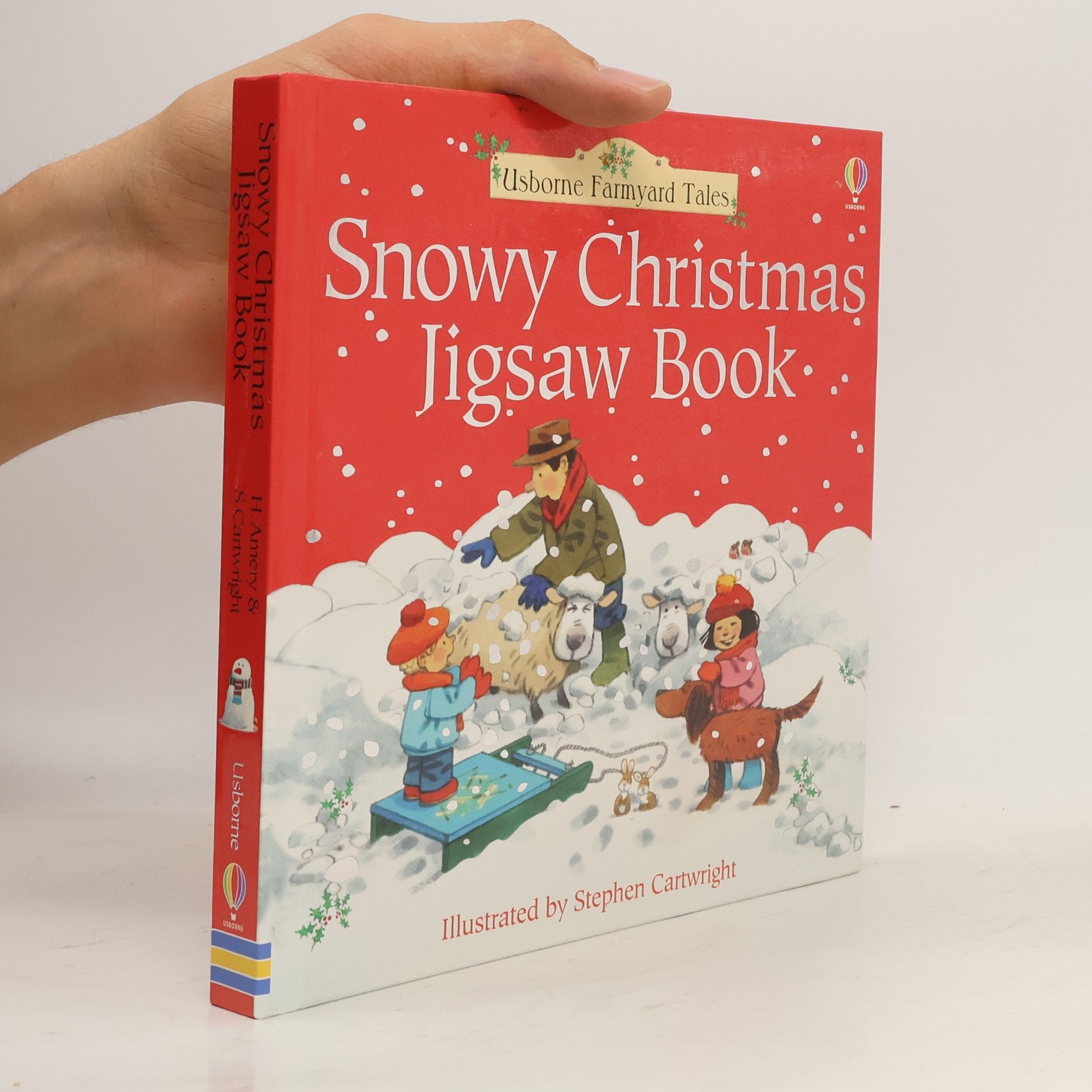 Heather Amery Usborne Farmyard Tales: Snowy Christmas Jigsaw Book