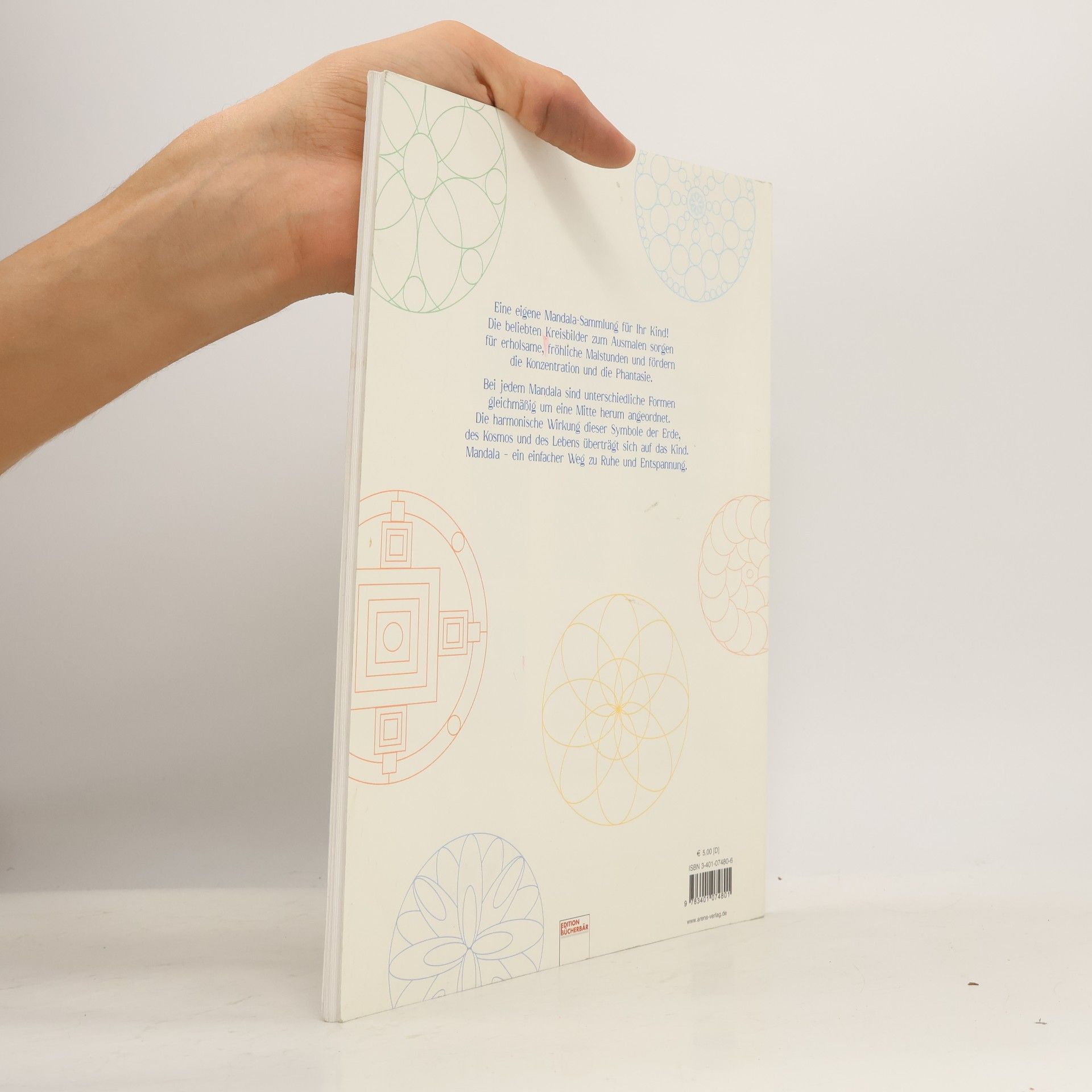 Johannes Rosengarten Mandala-Malbuch für Kinder, Ab 6 Jahren