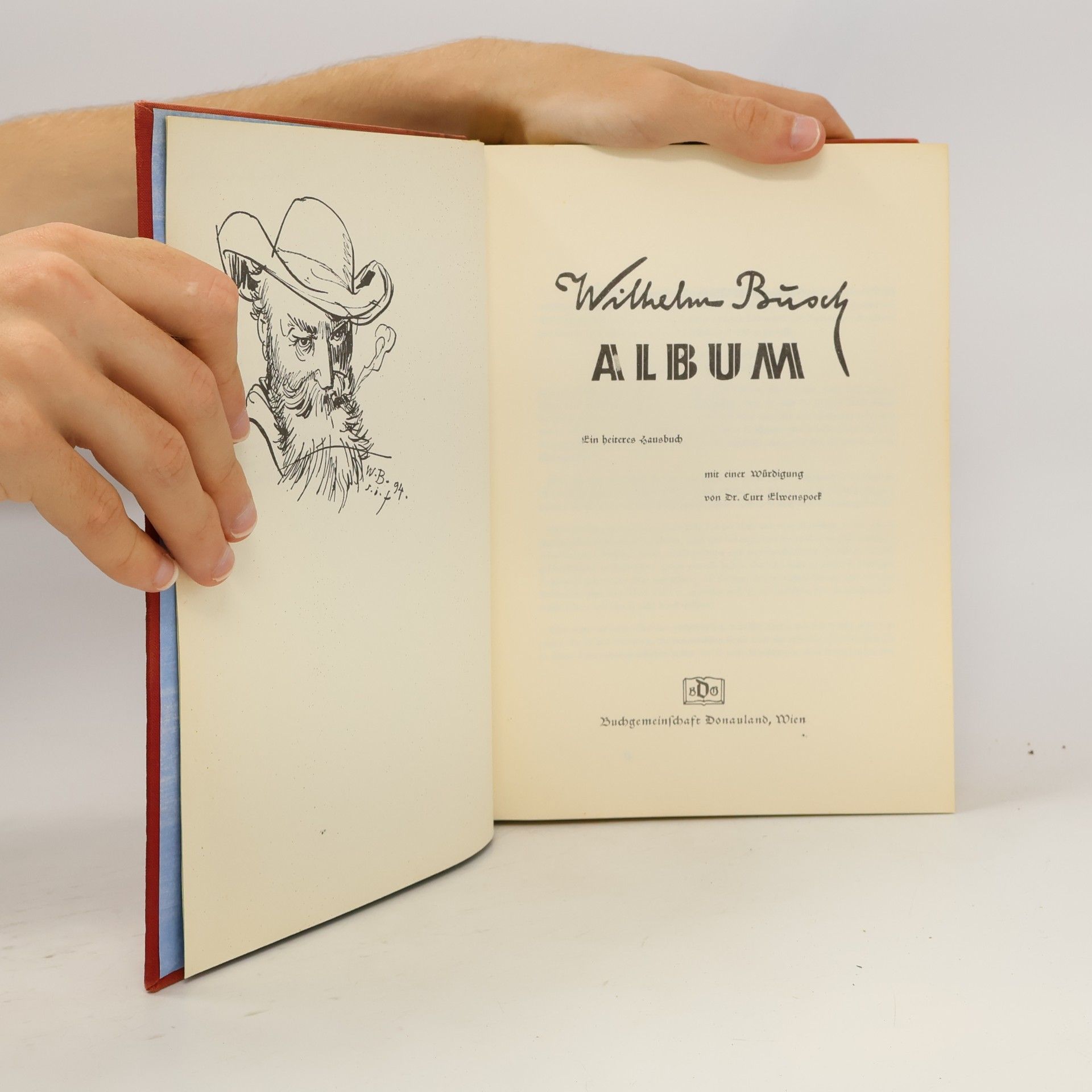 Curt Elwenspoek Wilhelm Busch. Album