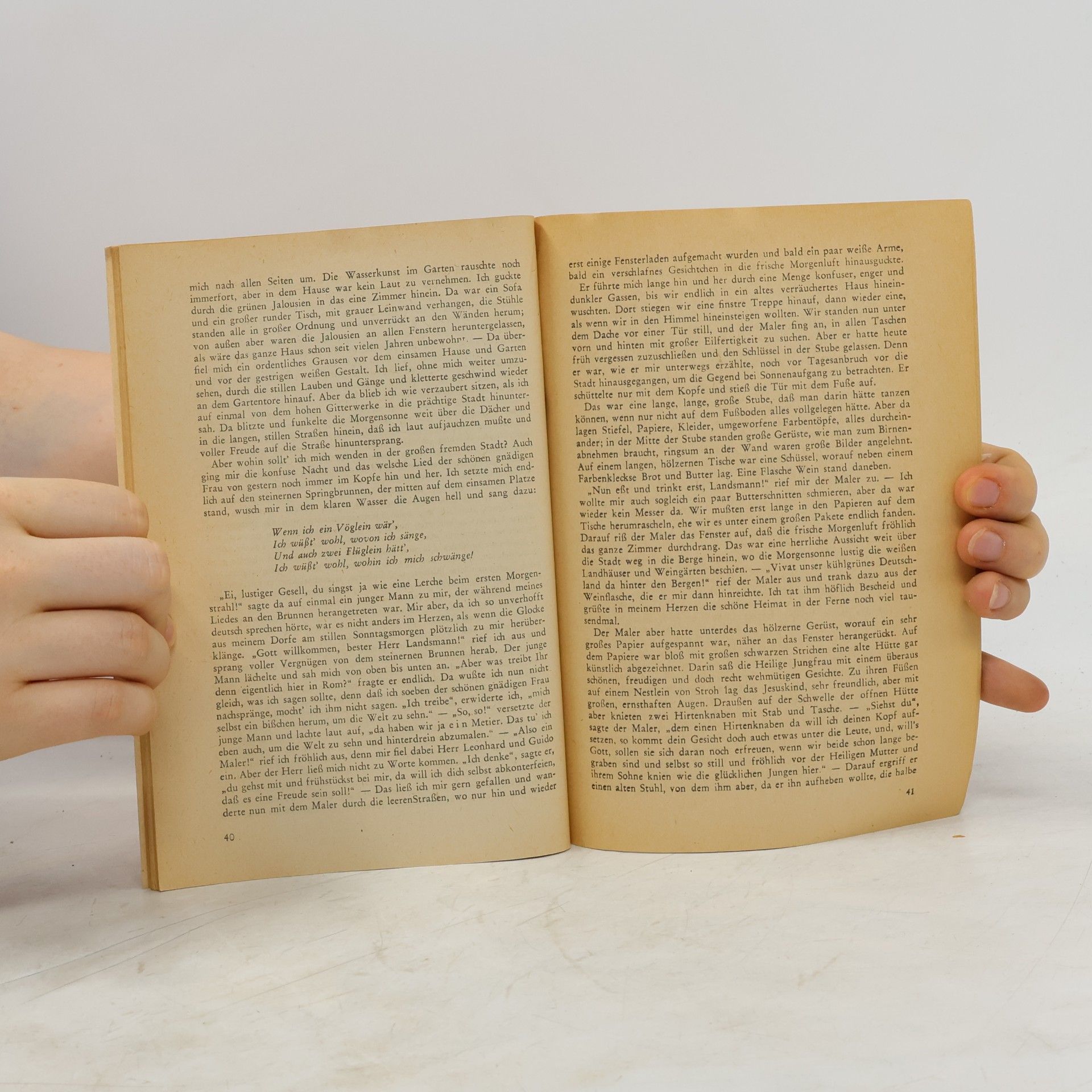 Joseph von Eichendorff Aus dem Leben eines Taugenichts