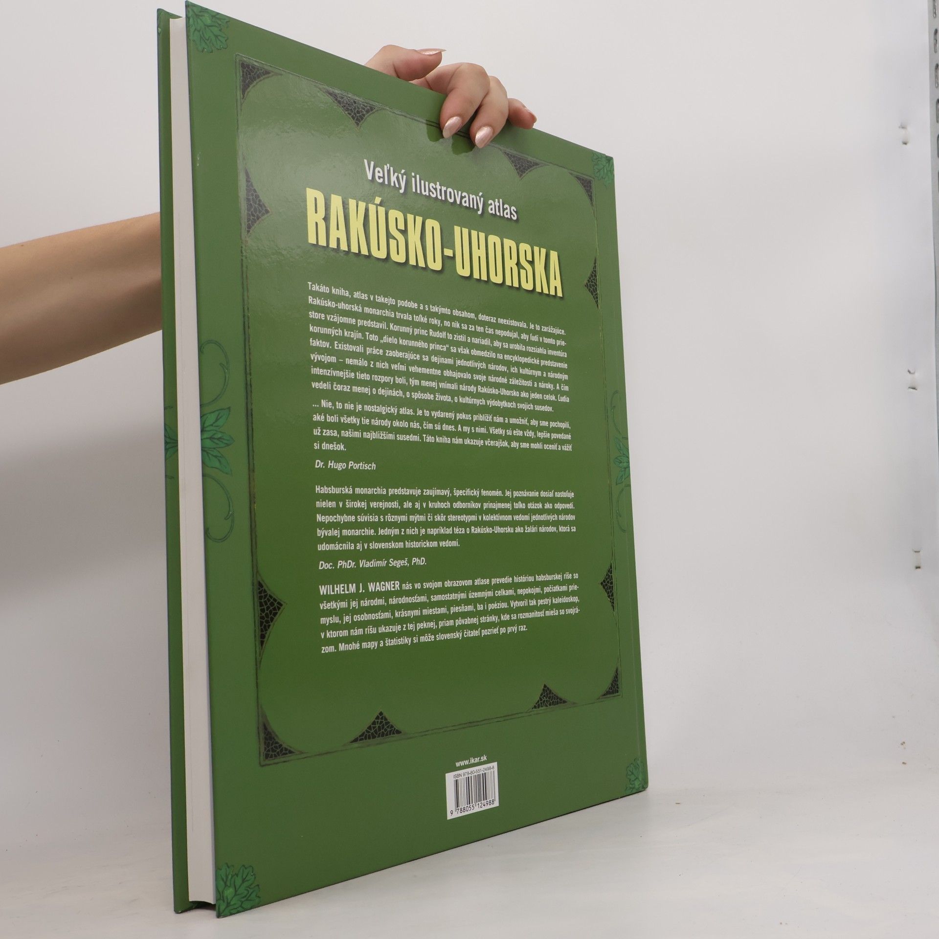 Wilhelm J. Wagner Veľký ilustrovaný atlas Rakúsko-Uhorska