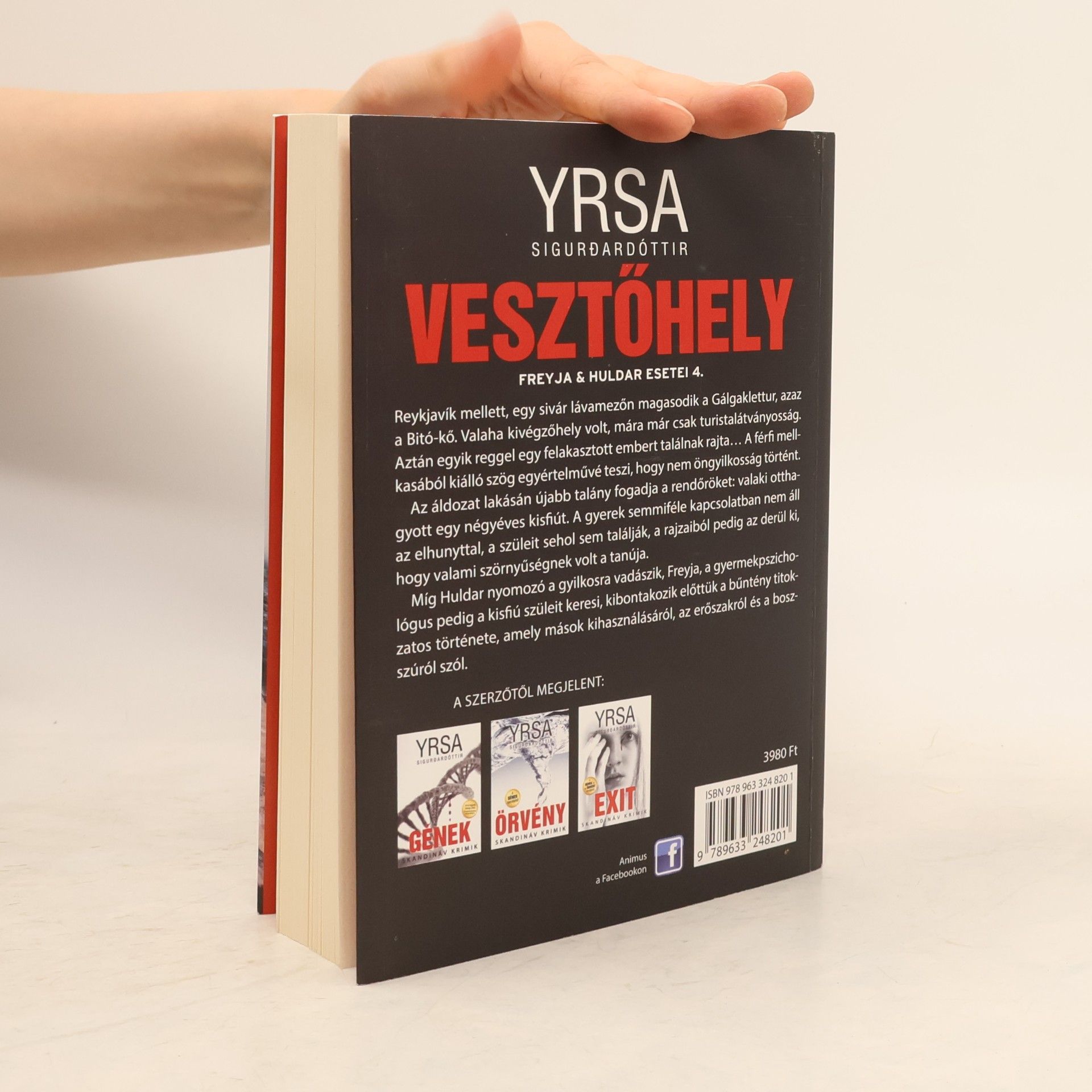 Yrsa Sigurðardóttir Vesztőhely