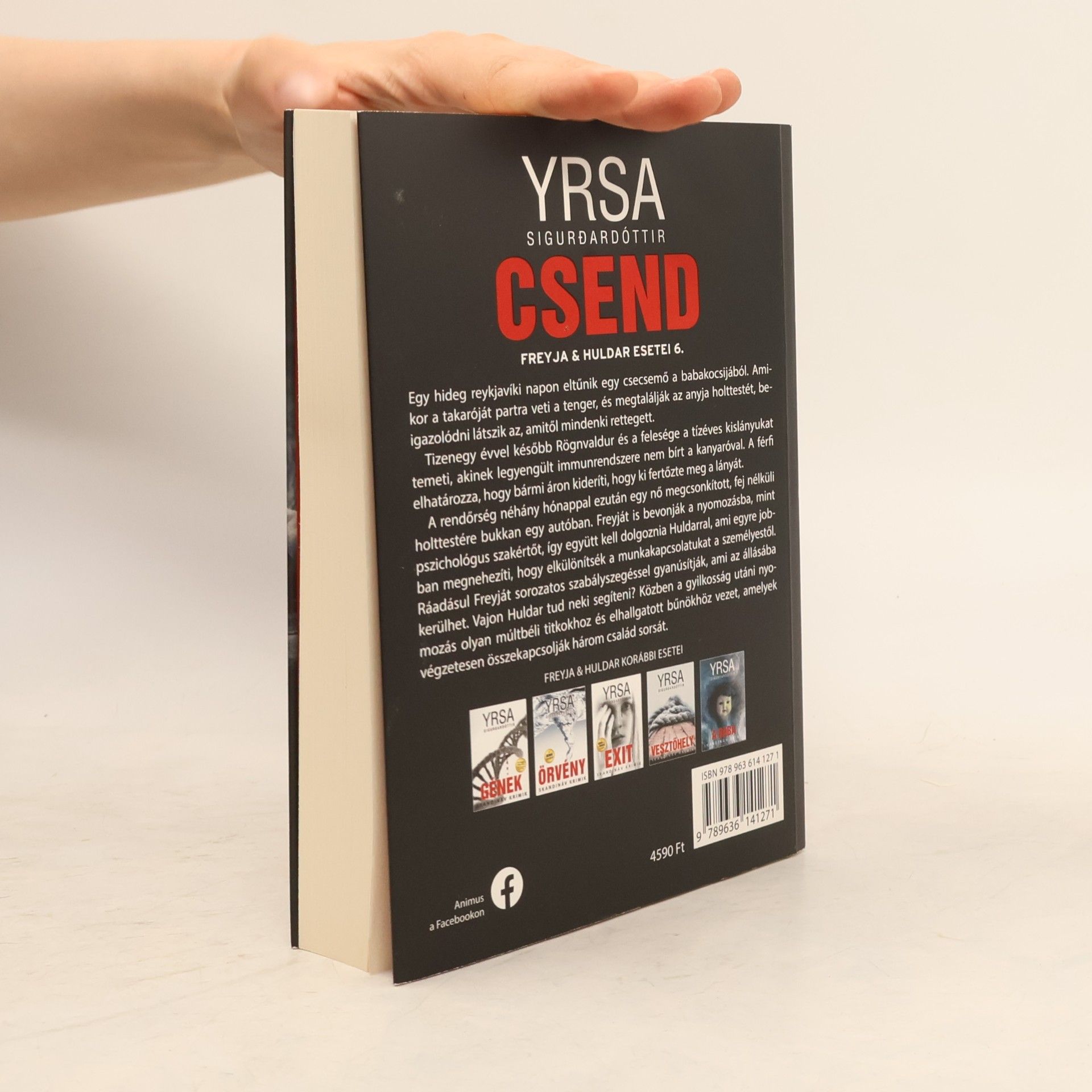 Yrsa Sigurðardóttir Csend