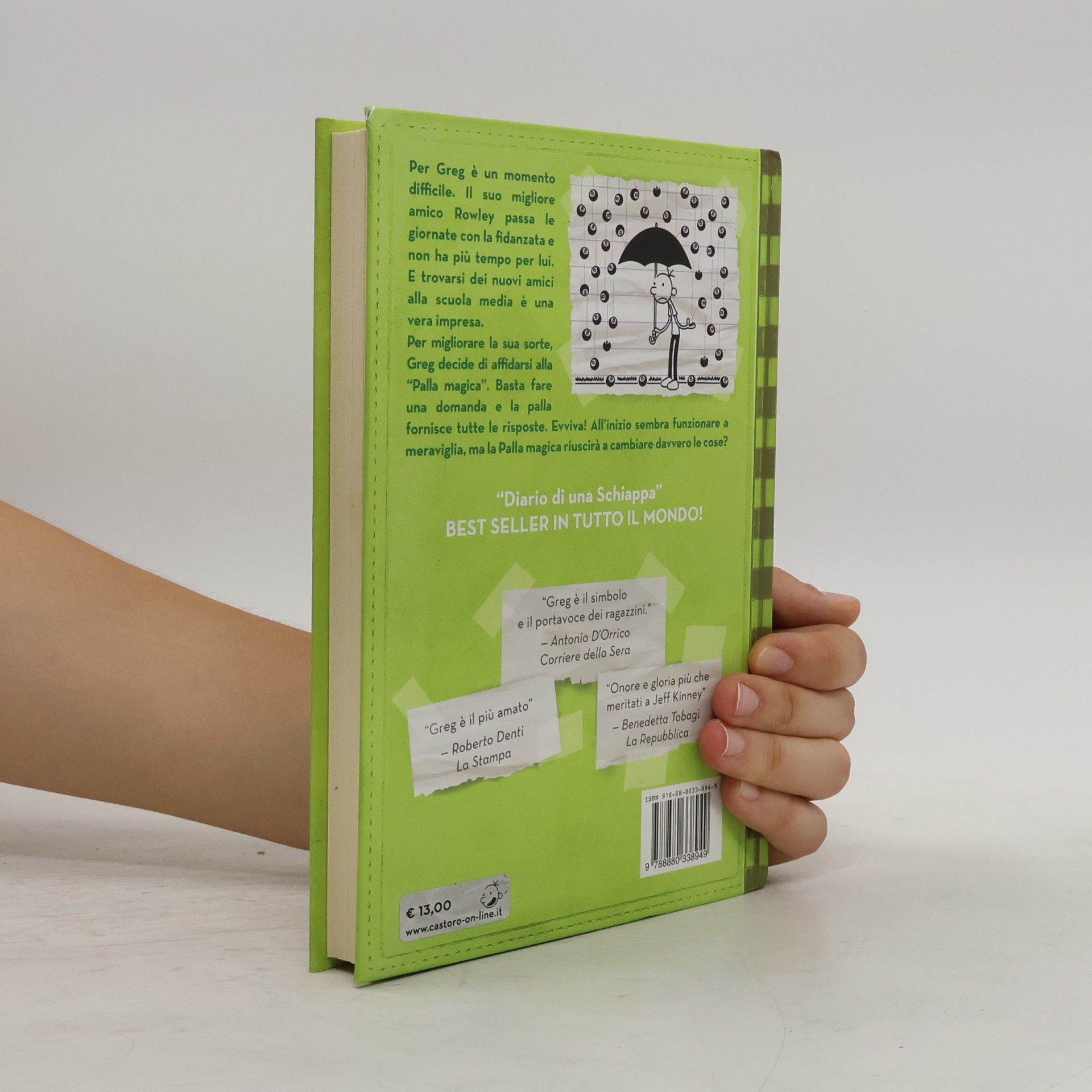 Jeff Kinney Diario di una Schiappa. Sfortuna nera