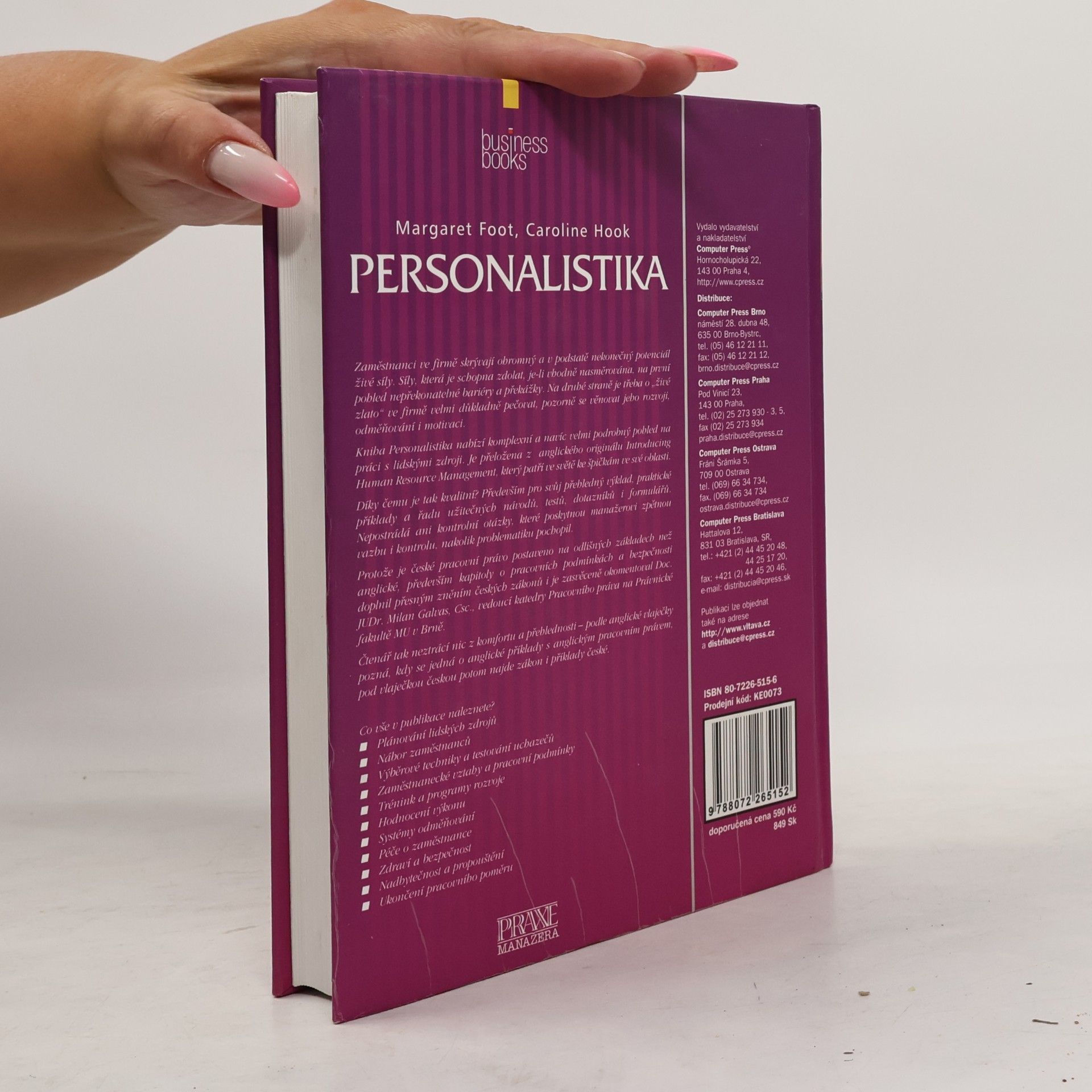 Margaret Foot Personalistika