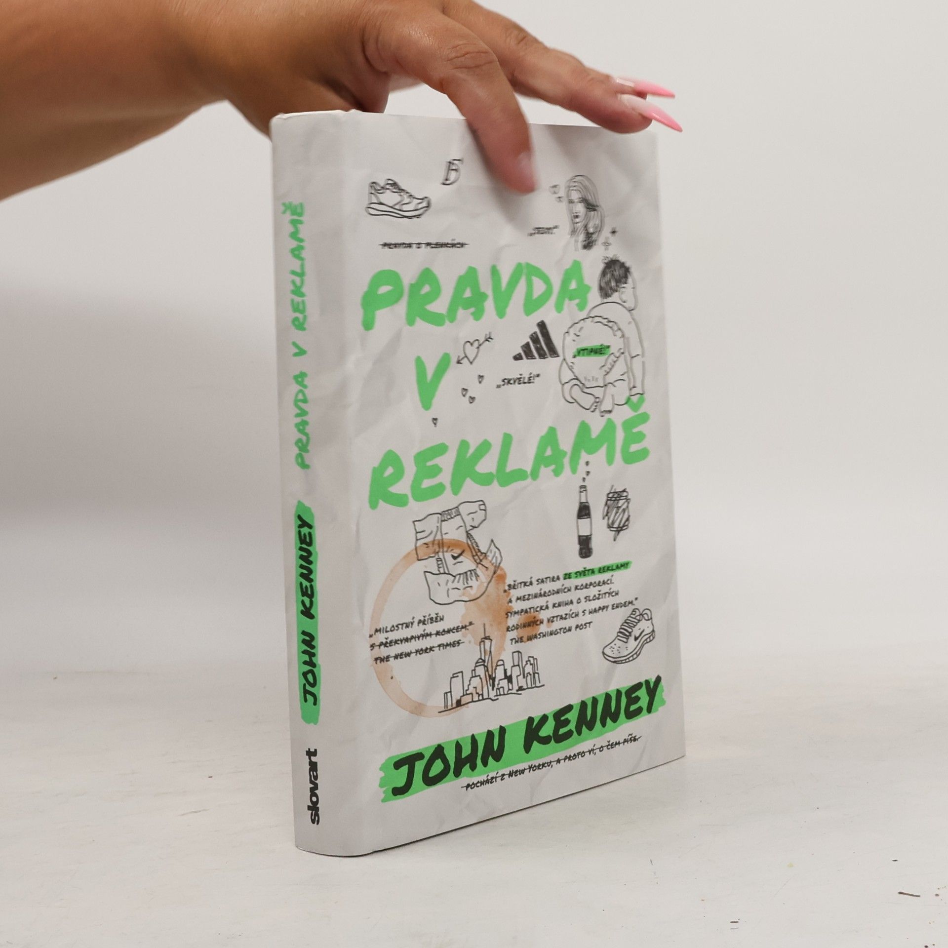 John Kenney Pravda v reklamě