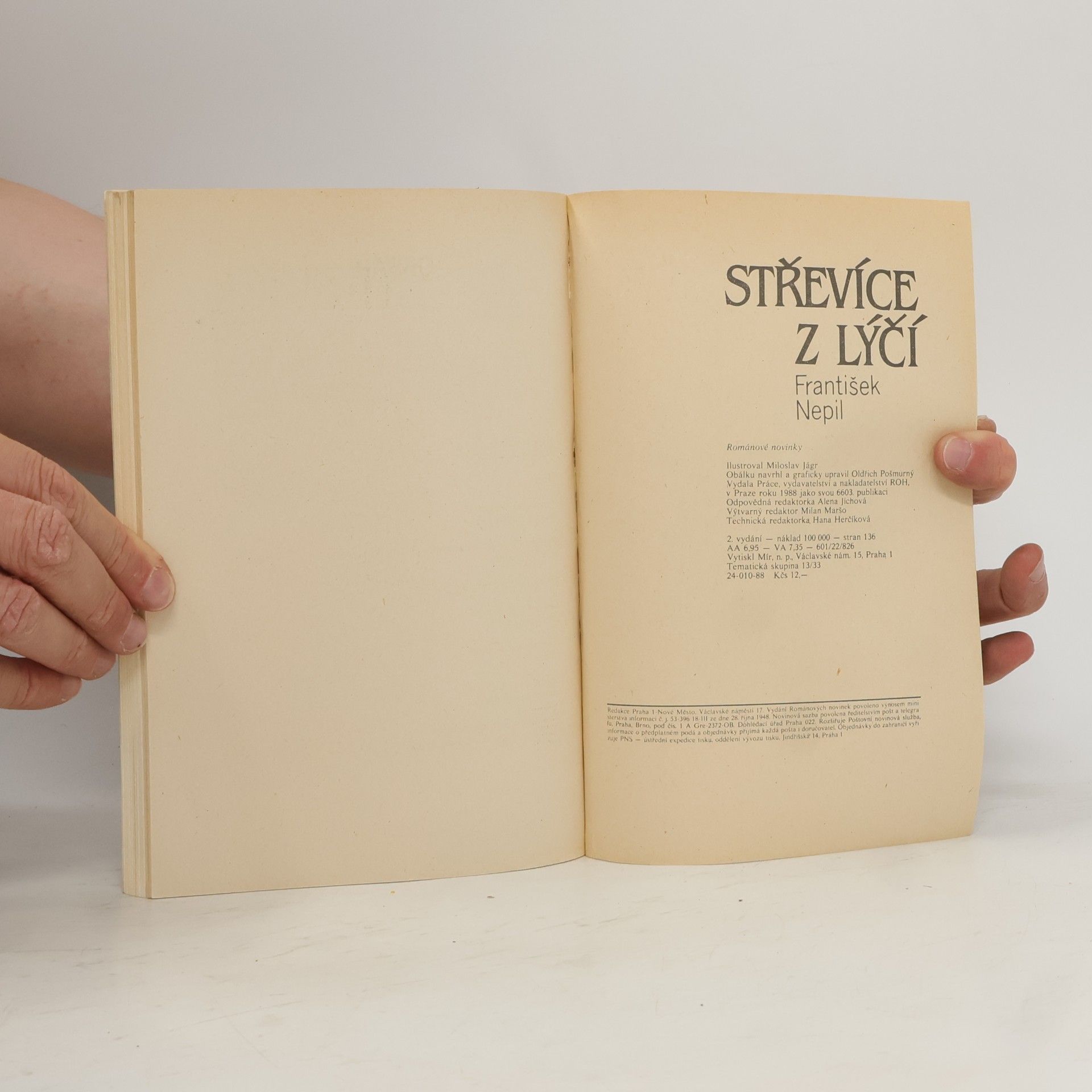 František Nepil Střevíce z lýčí