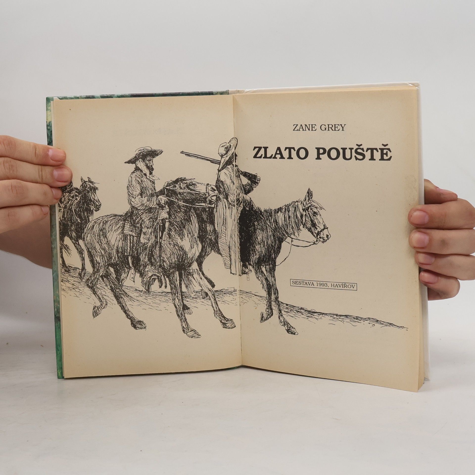 Zane Grey Zlato pouště