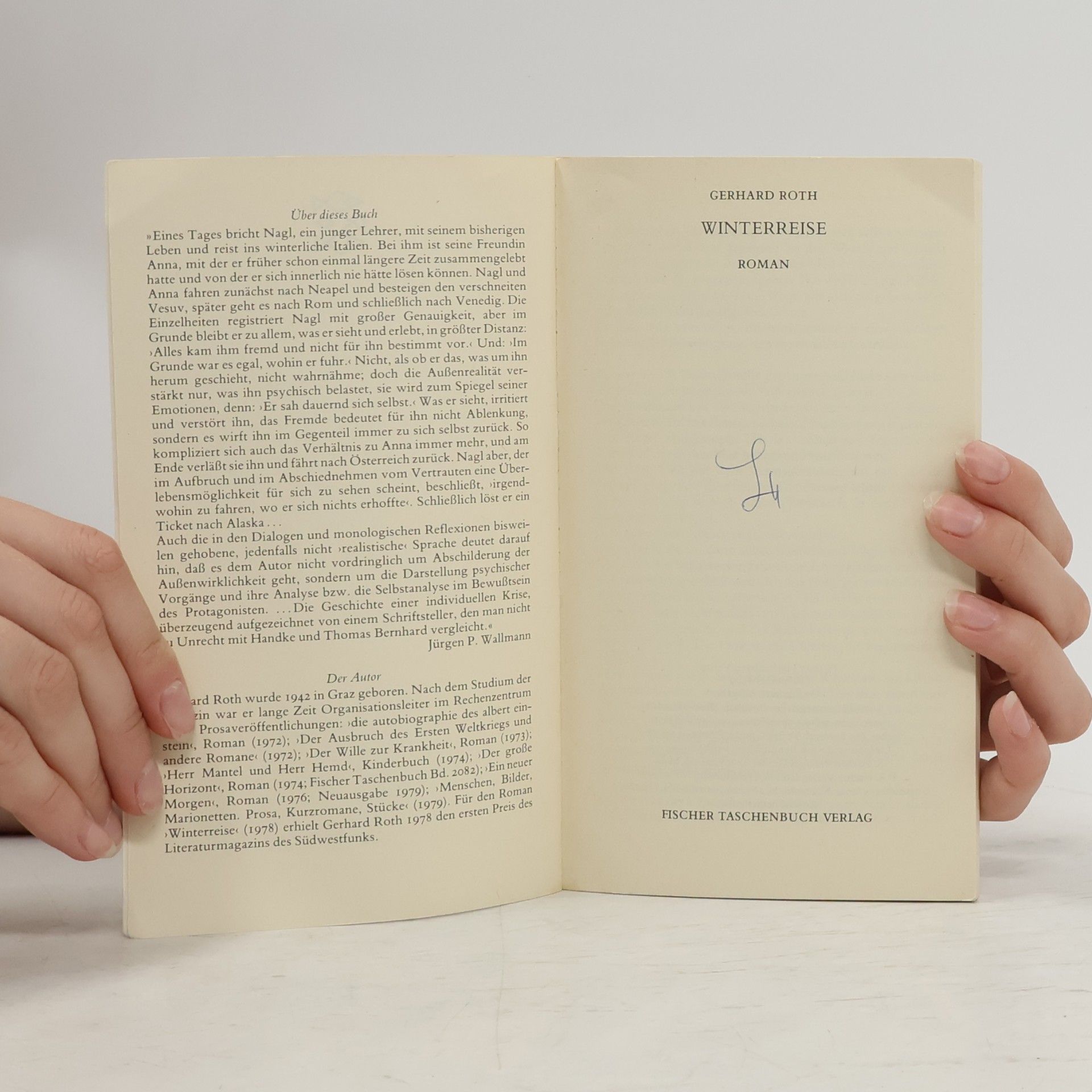 Gerhard Roth Winterreise