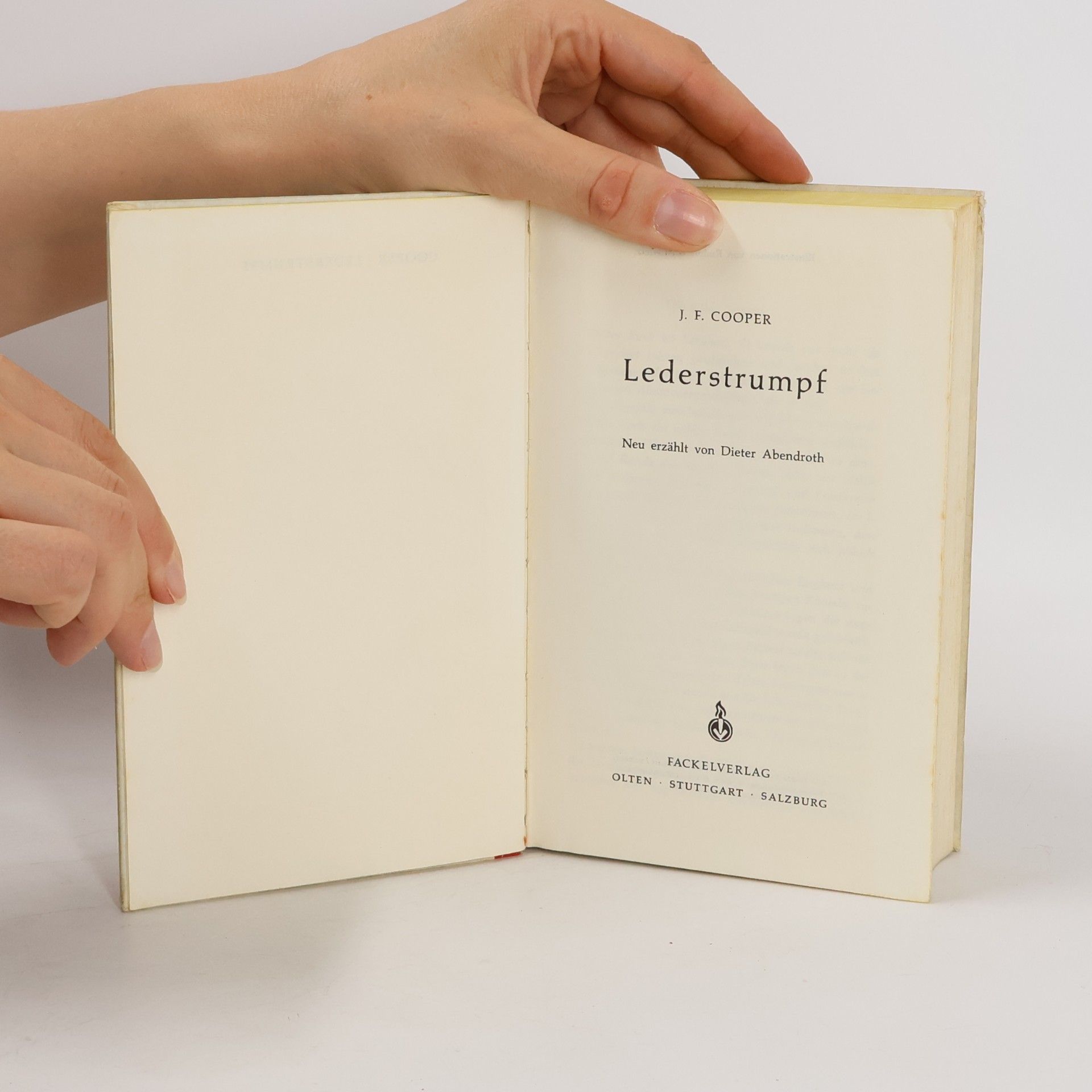 J. F. Cooper Lederstrumpf
