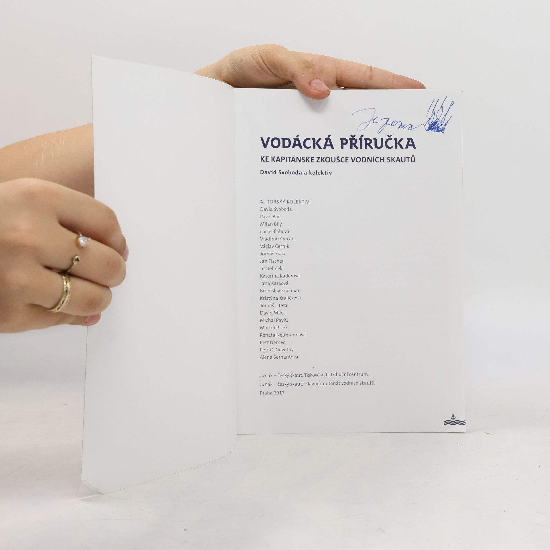David Svoboda Vodácká příručka ke kapitánské zkoušce vodních skautů