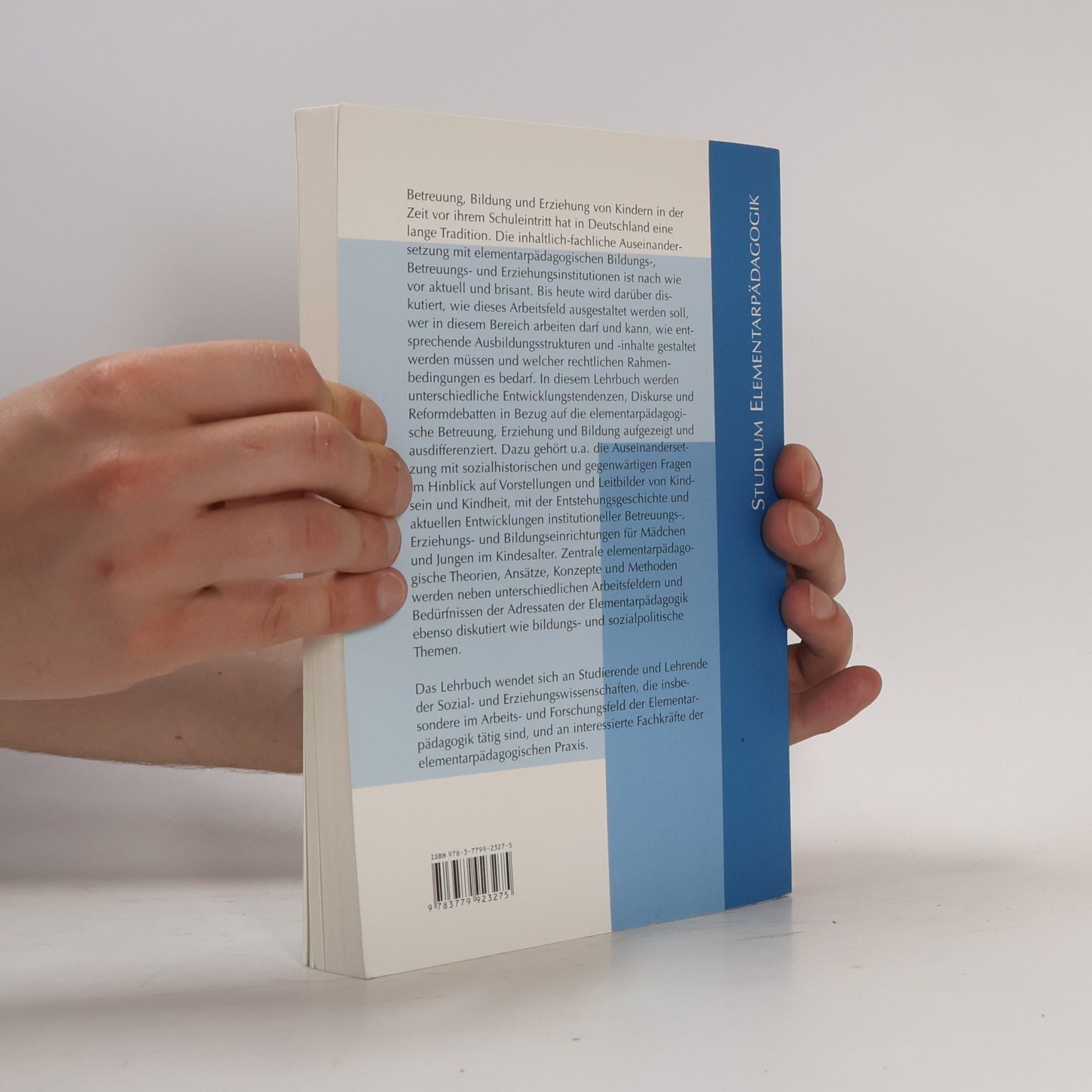 Vera Bamler Lehrbuch Elementarpädagogik
