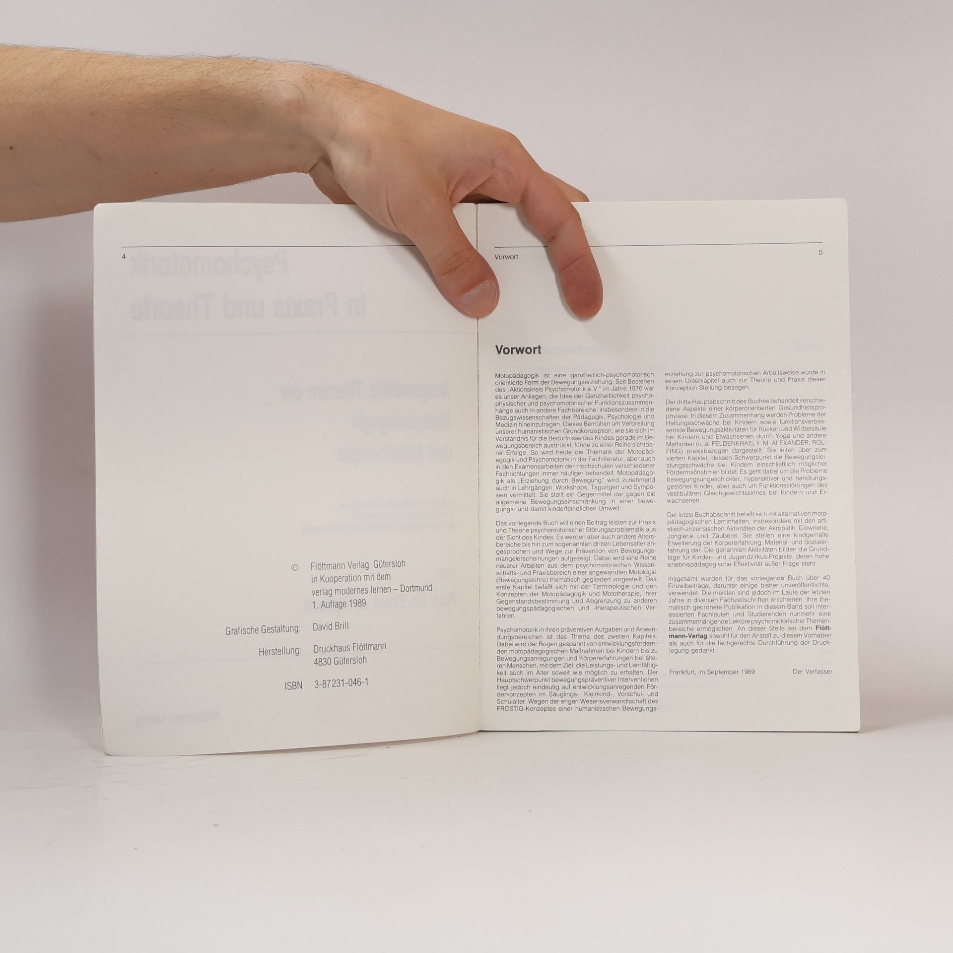 Ernst J. Kiphard Psychomotorik in Praxis und Theorie
