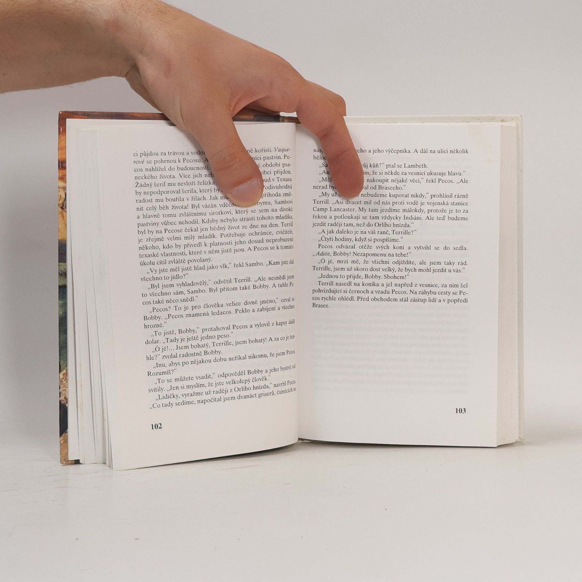 Zane Grey Na západ od Pecosu