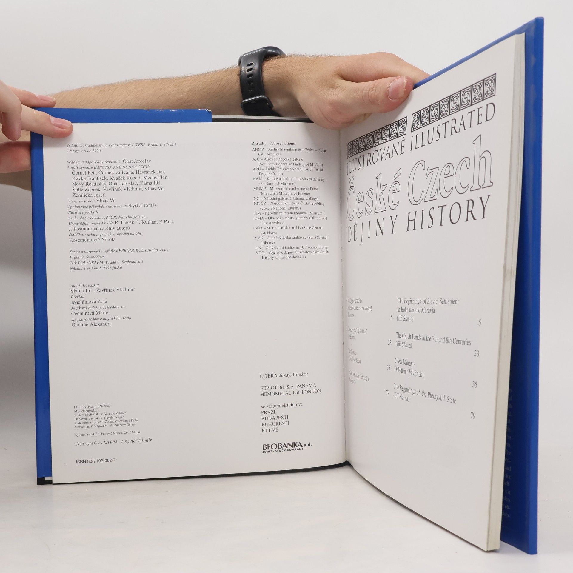 Jiří Sláma Ilustrované české dějiny 1 / Illustrated Czech History 1