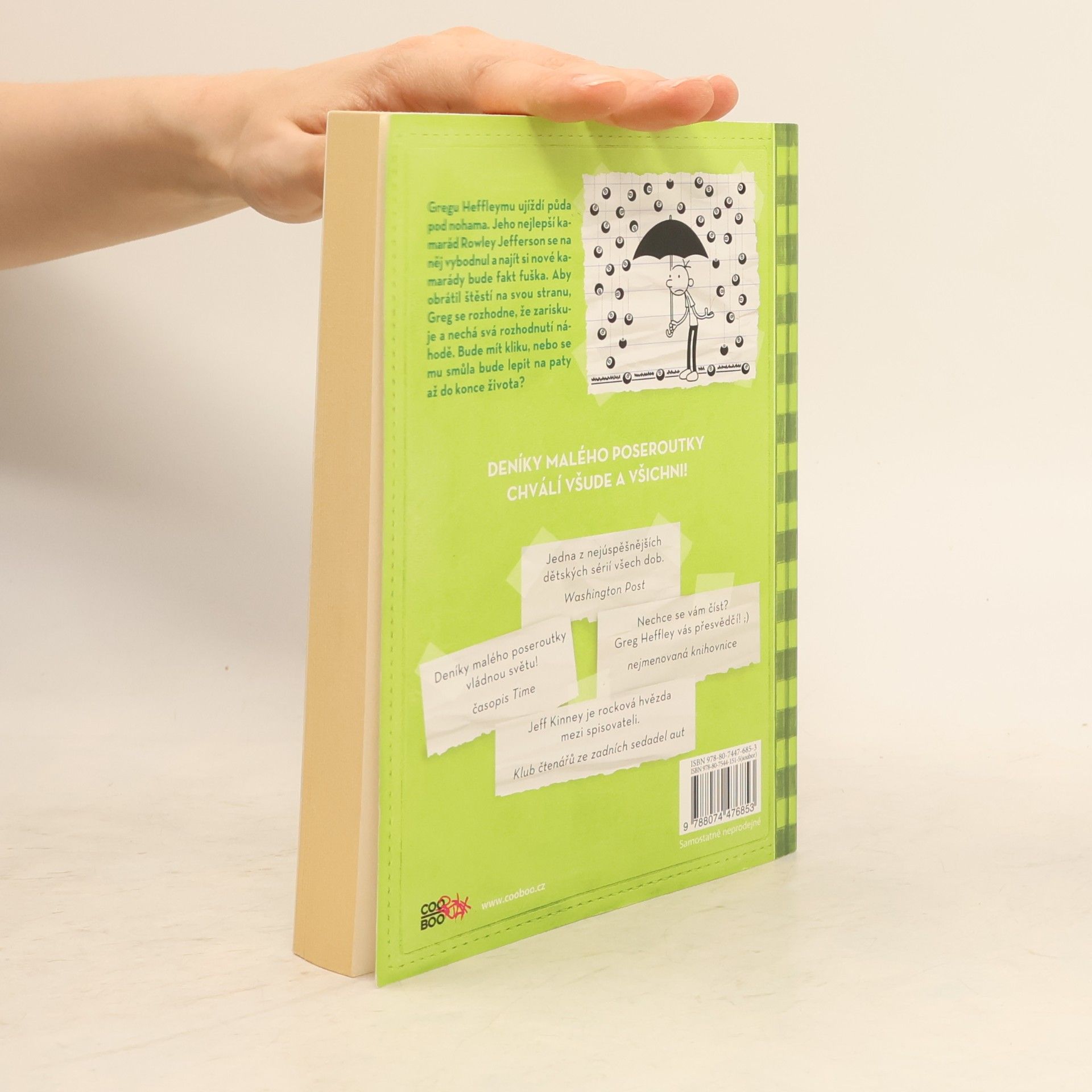 Jeff Kinney Deník malého poseroutky 8. Fakt smůla