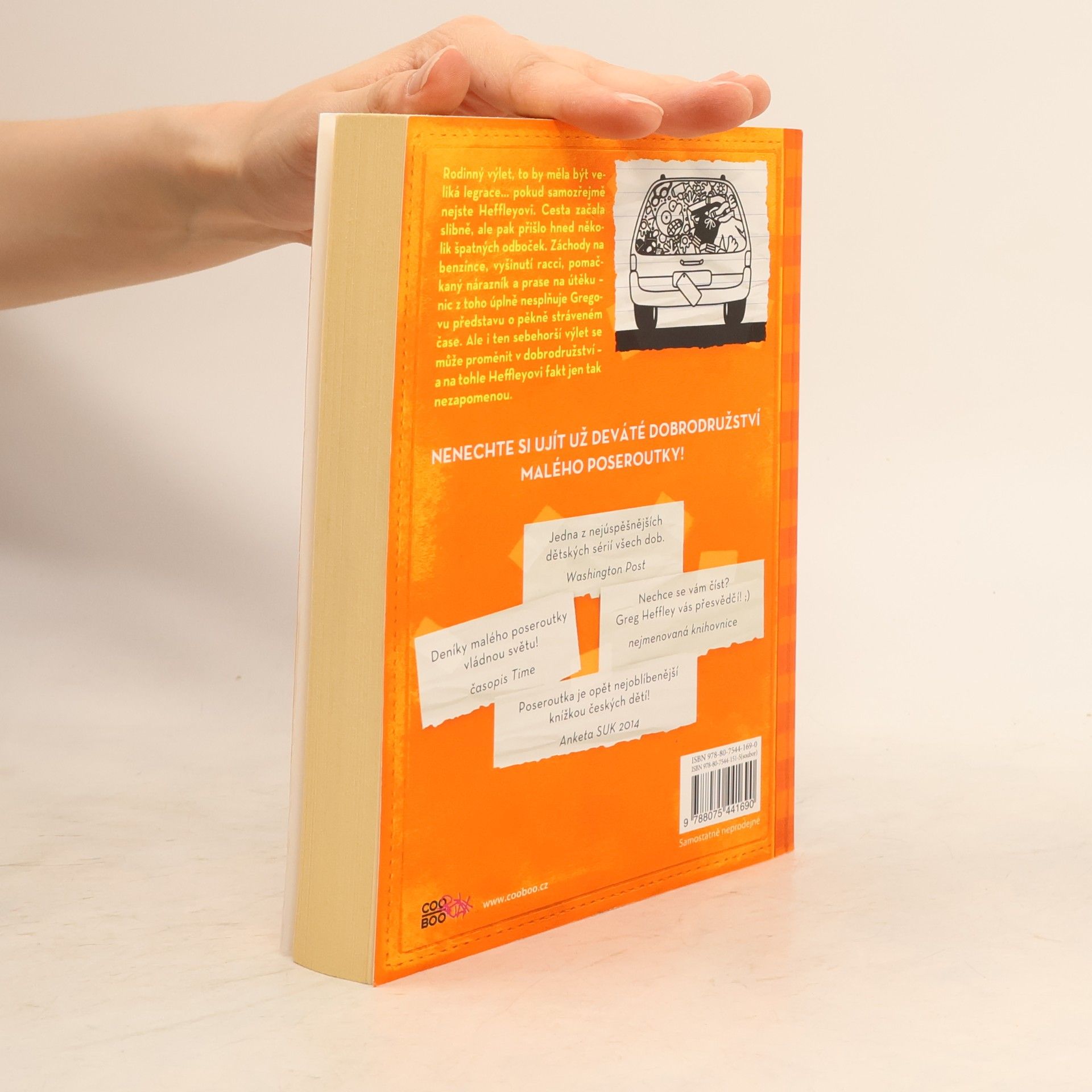 Jeff Kinney Deník malého poseroutky 9. Výlet za všechny peníze