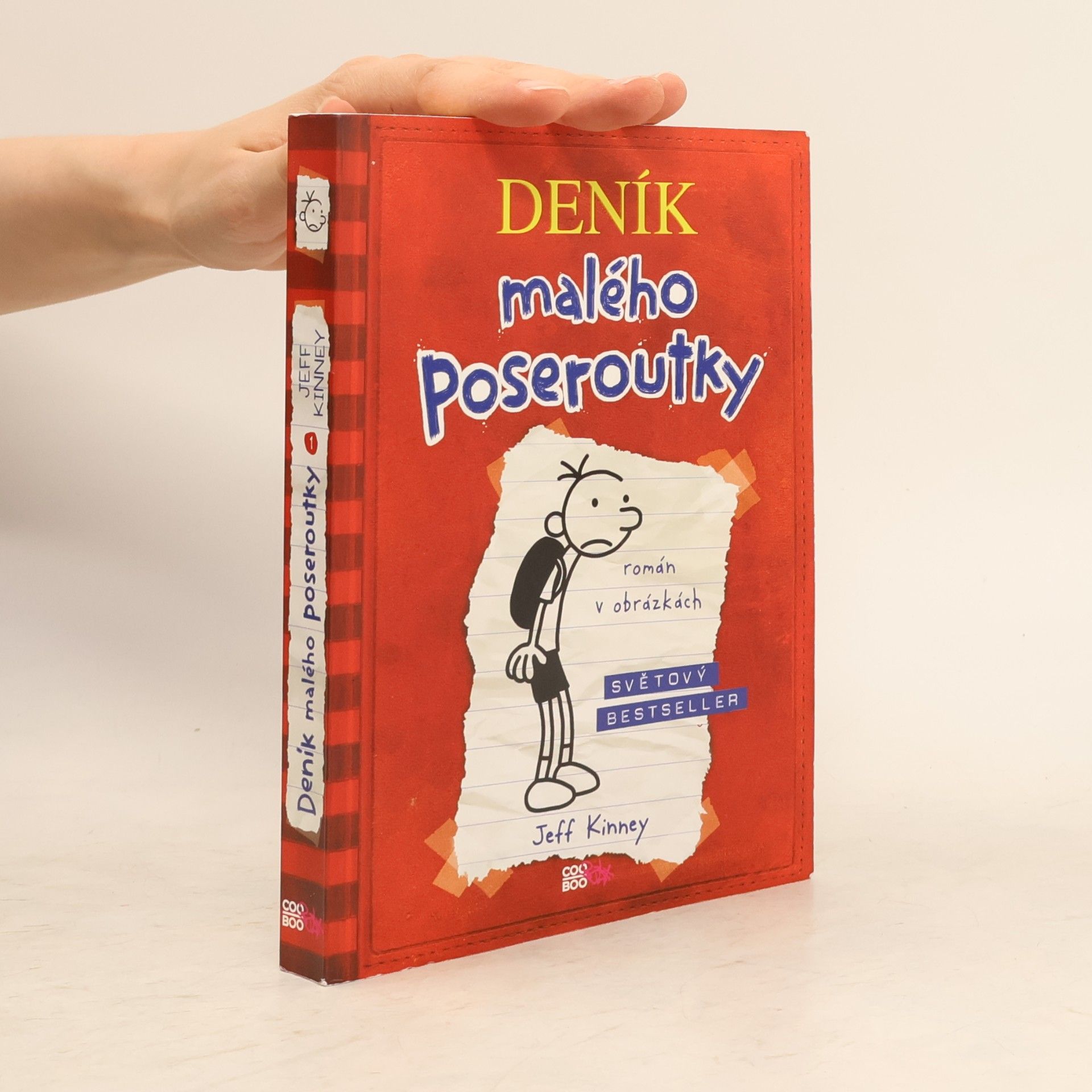 Jeff Kinney Deník malého poseroutky 1