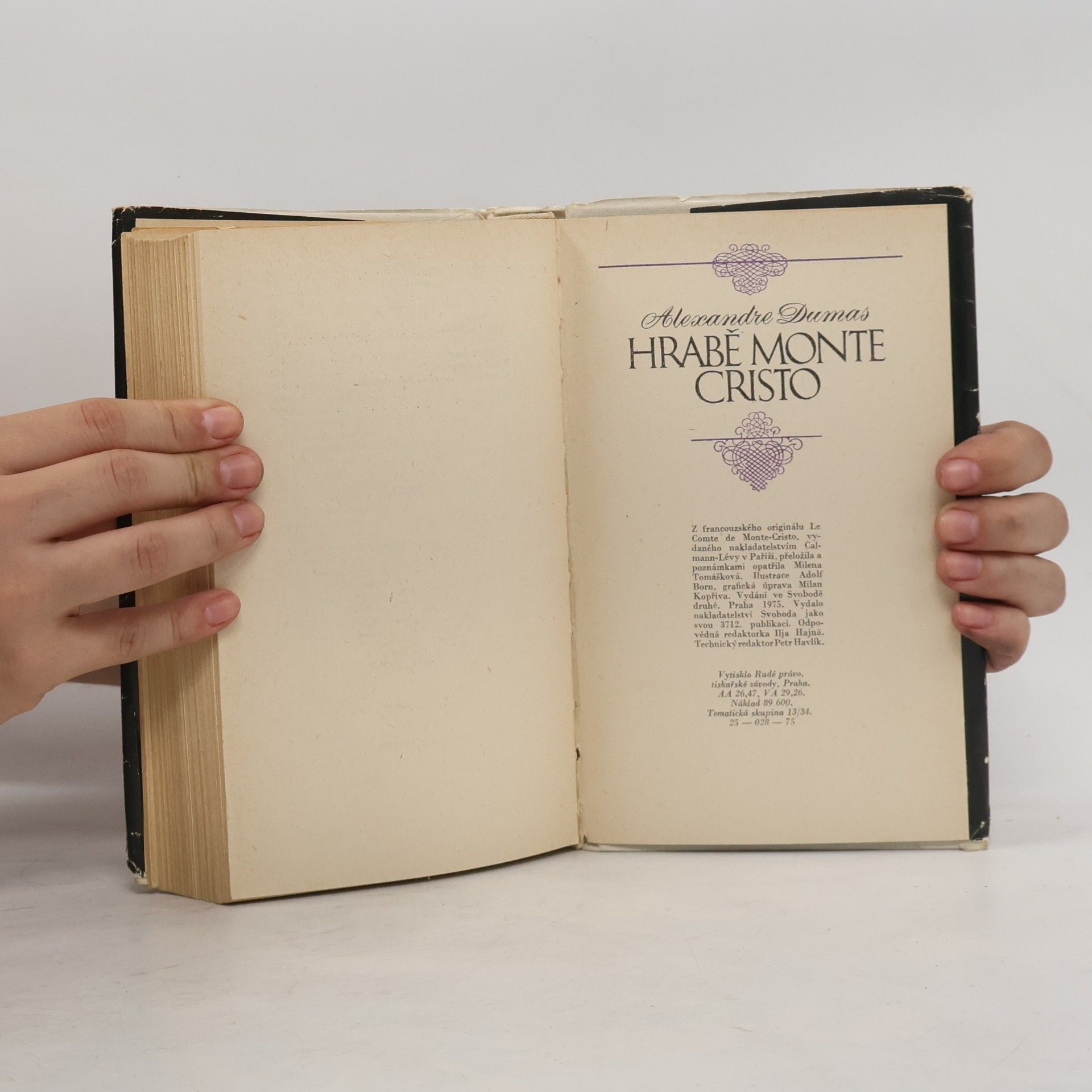 Alexandre Dumas der Ältere Hrabě Monte Christo 1/2