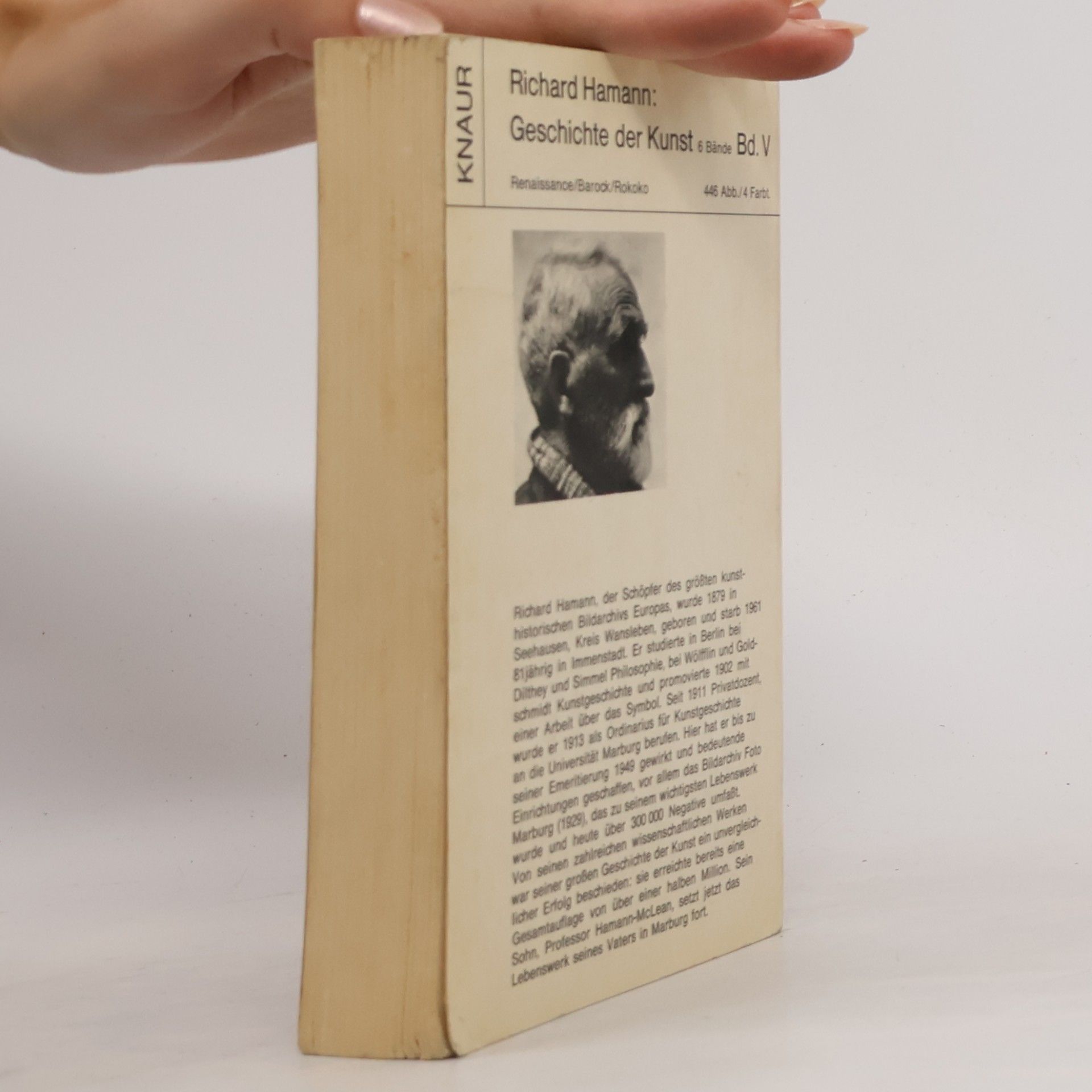 Richard Hamann Geschichte der Kunst V.