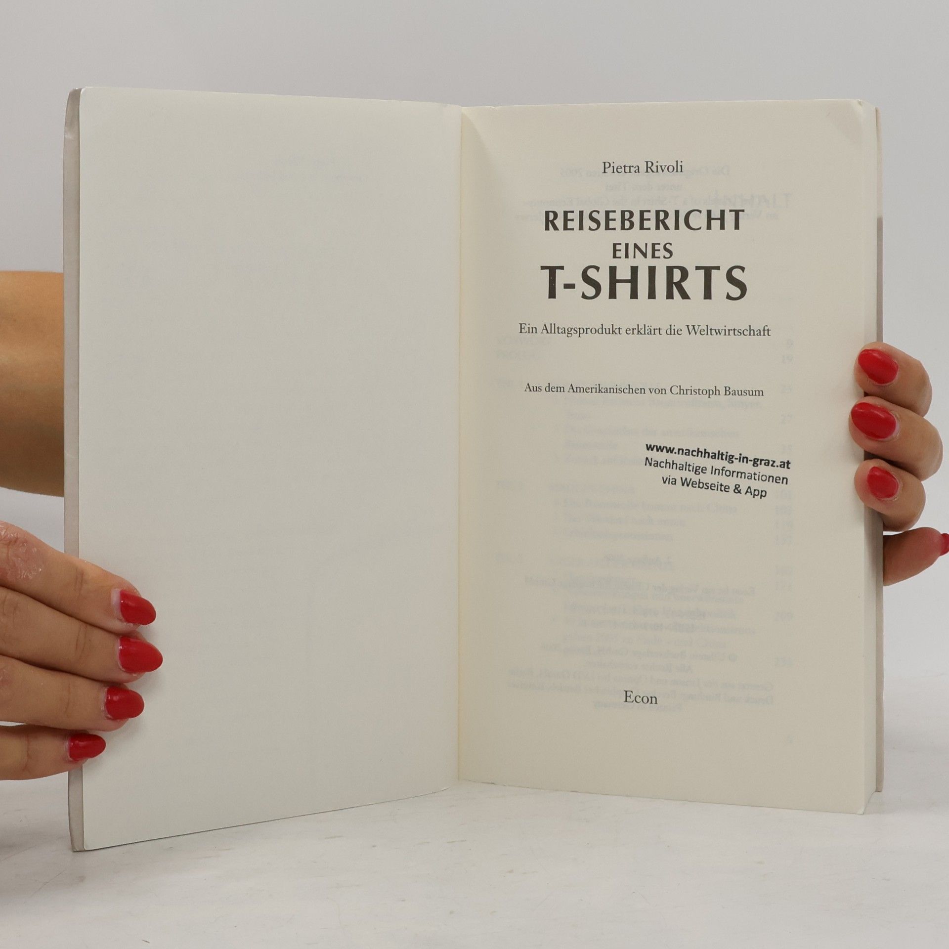 Pietra Rivoli Reisebericht eines T-Shirts