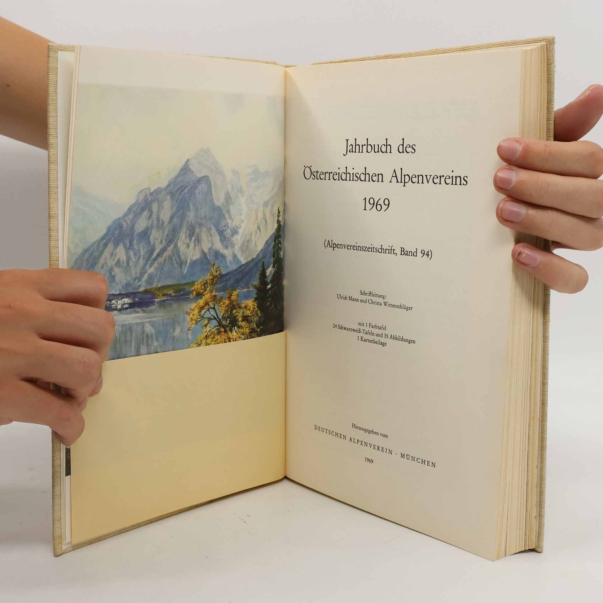 Kolektív autorov Jahrbuch des Österreichischen Alpenvereins 1969