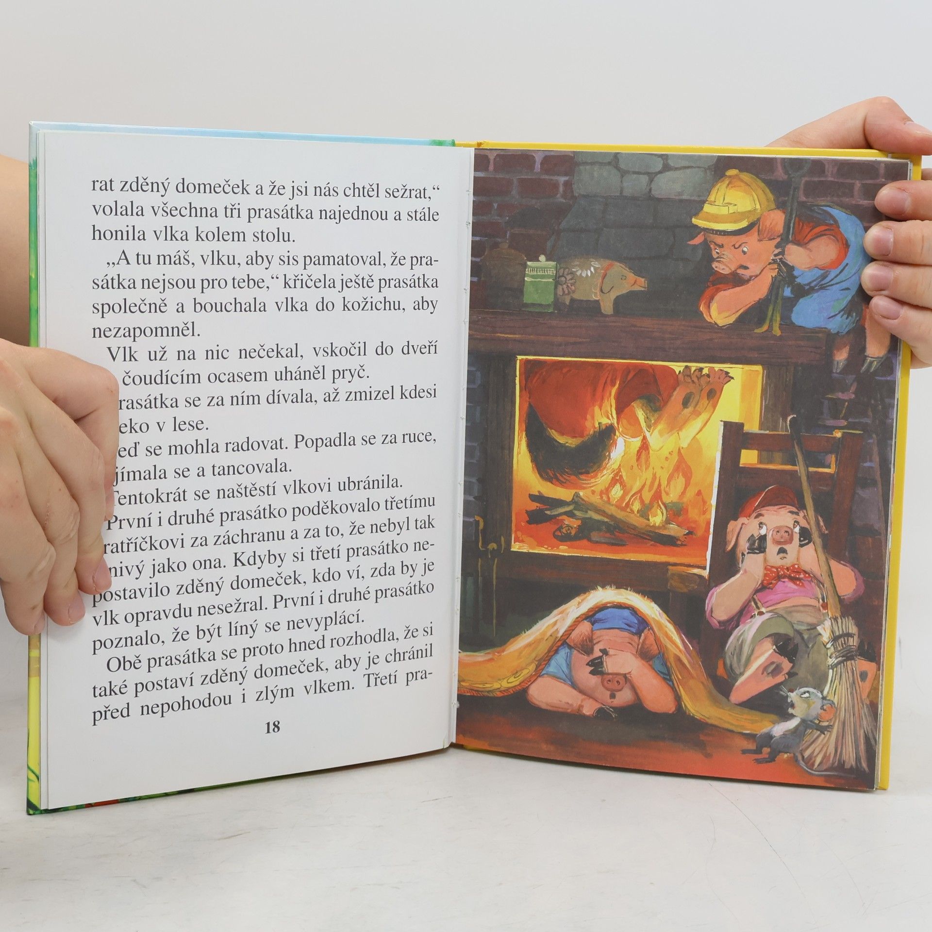 Various authors O třech prasátkách a jiné pohádky