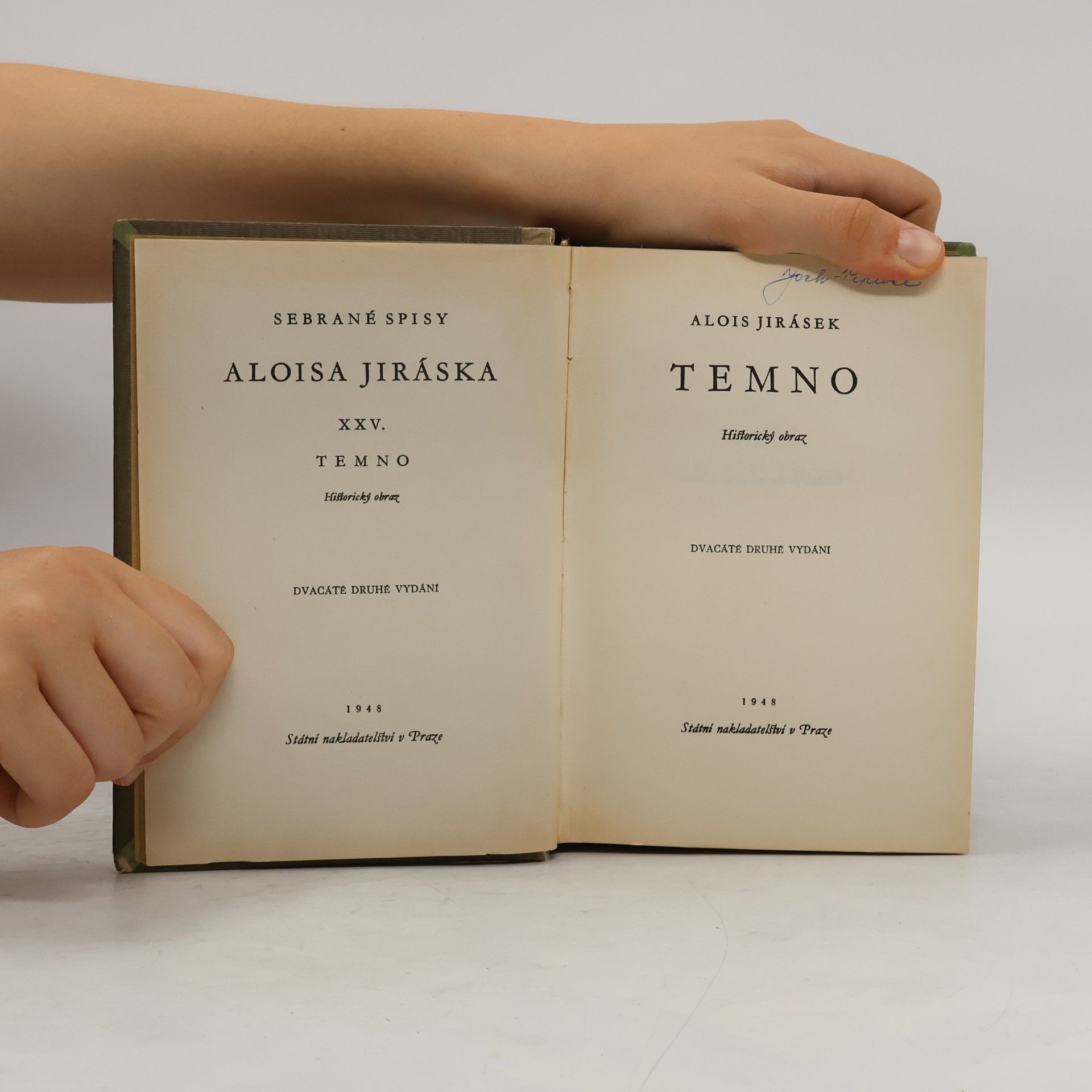 Alois Jirásek Temno
