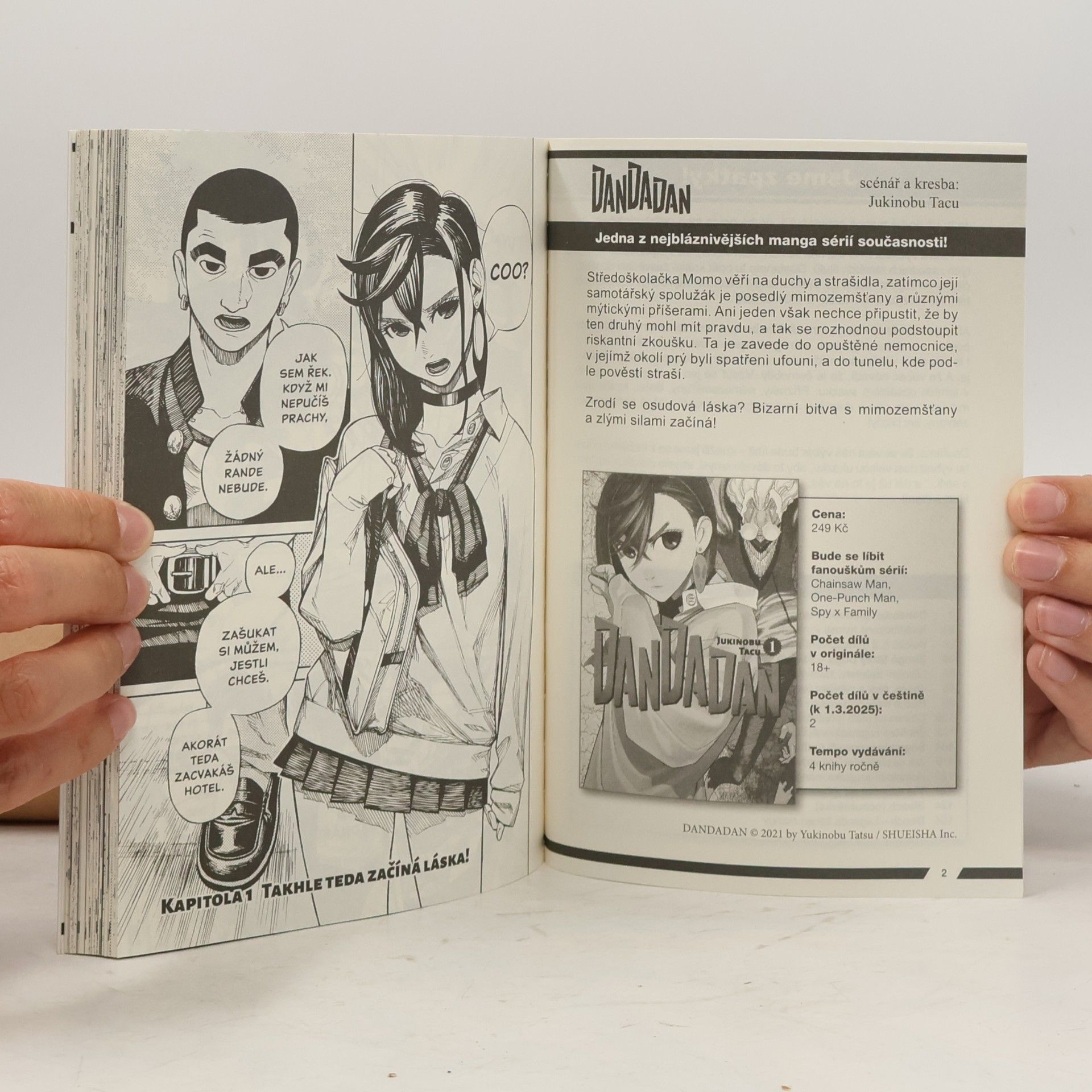 Autorenkollektiv Crew manga ochutnávky. Jaro 2025