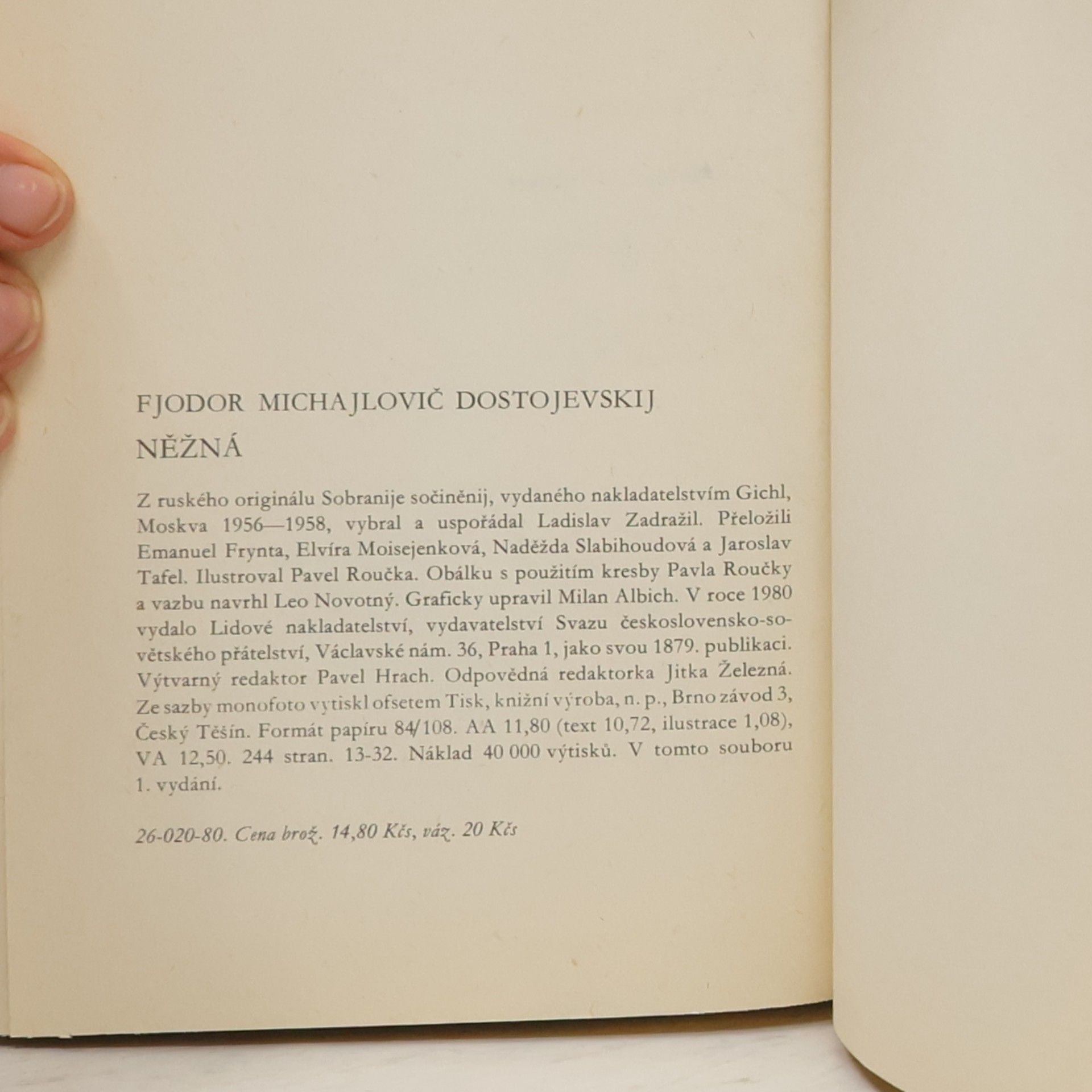 Fjodor Michajlovič Dostojevskij Něžná