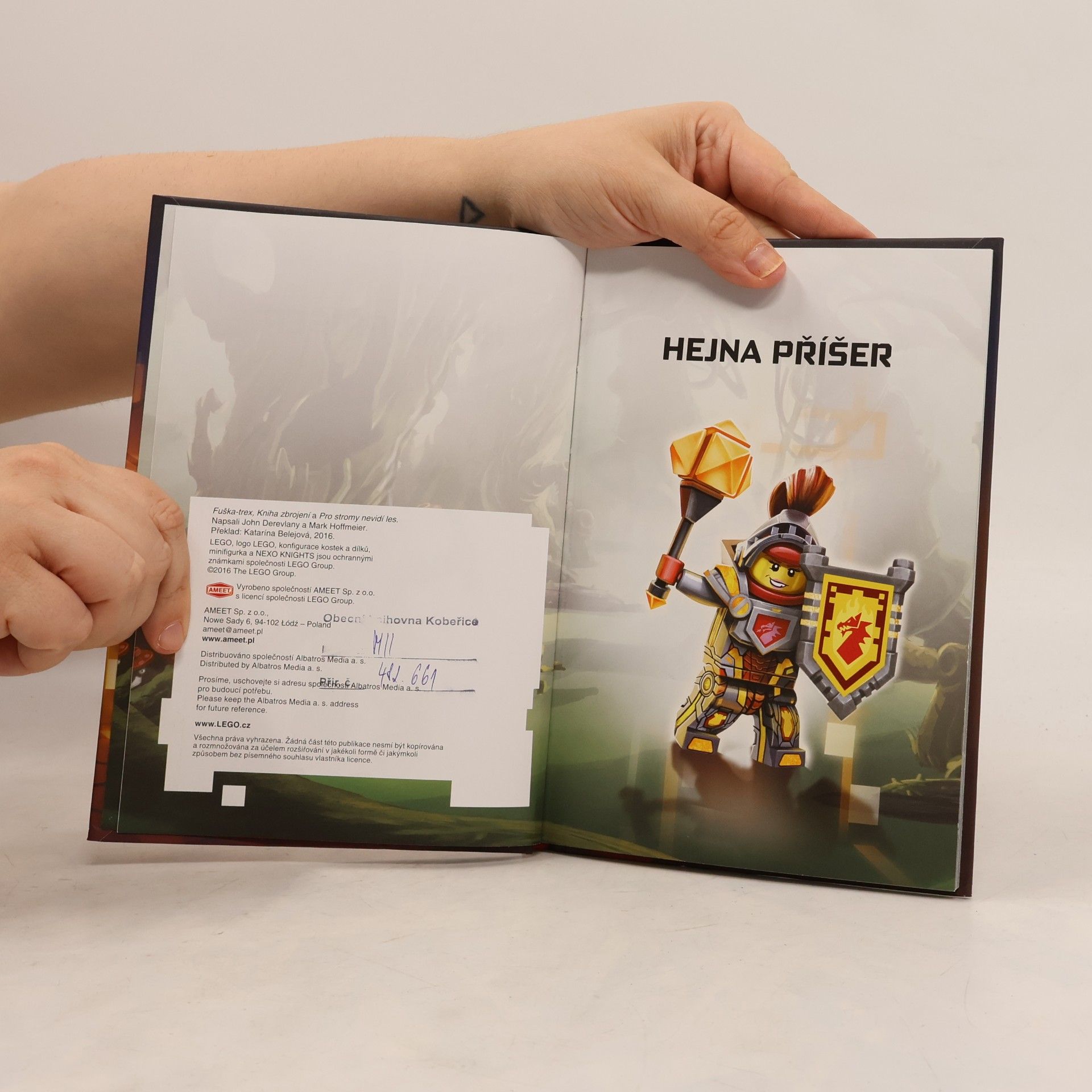 Autorenkollektiv Lego Nexo Knights. Hejna příšer