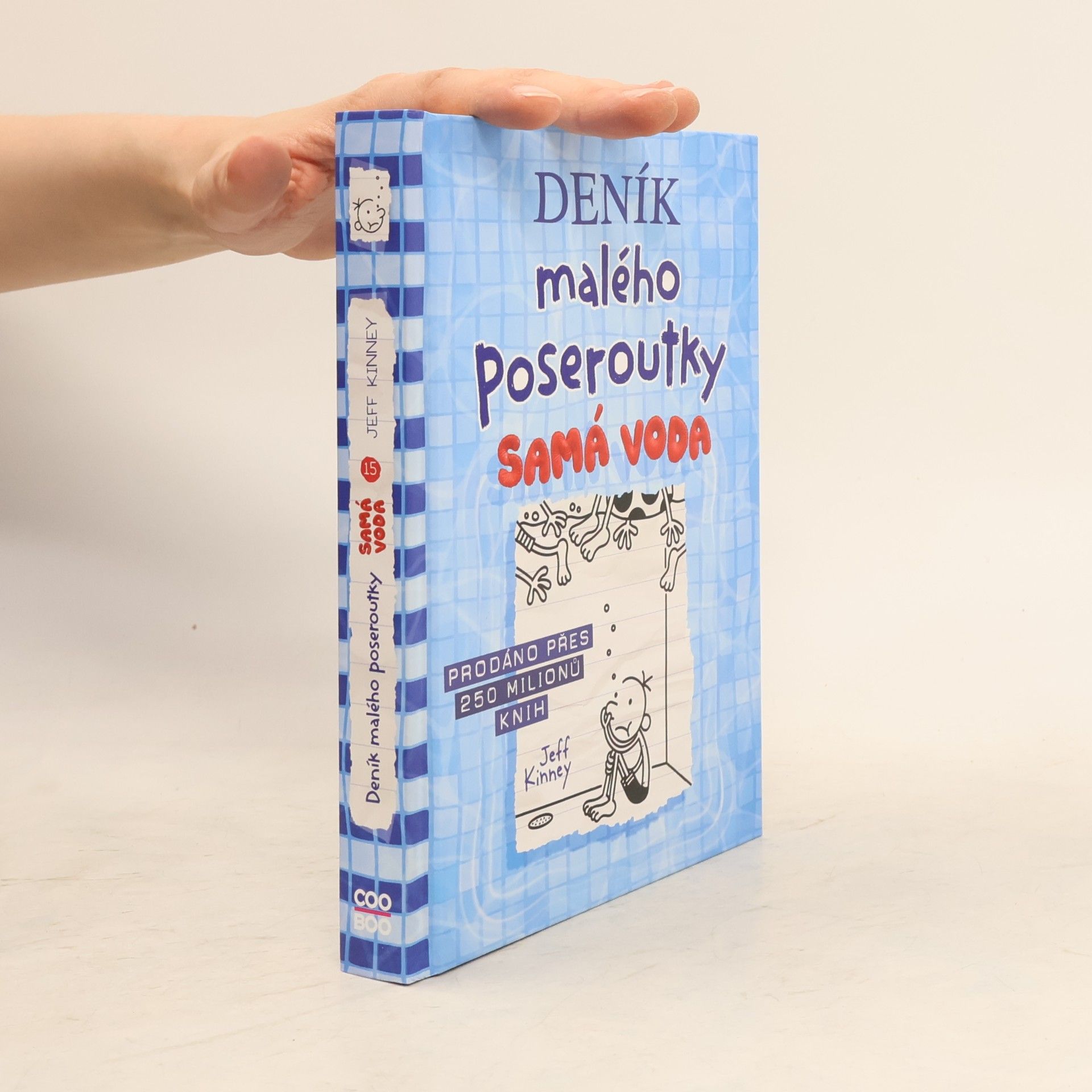 Jeff Kinney Deník malého poseroutky 15. Samá voda