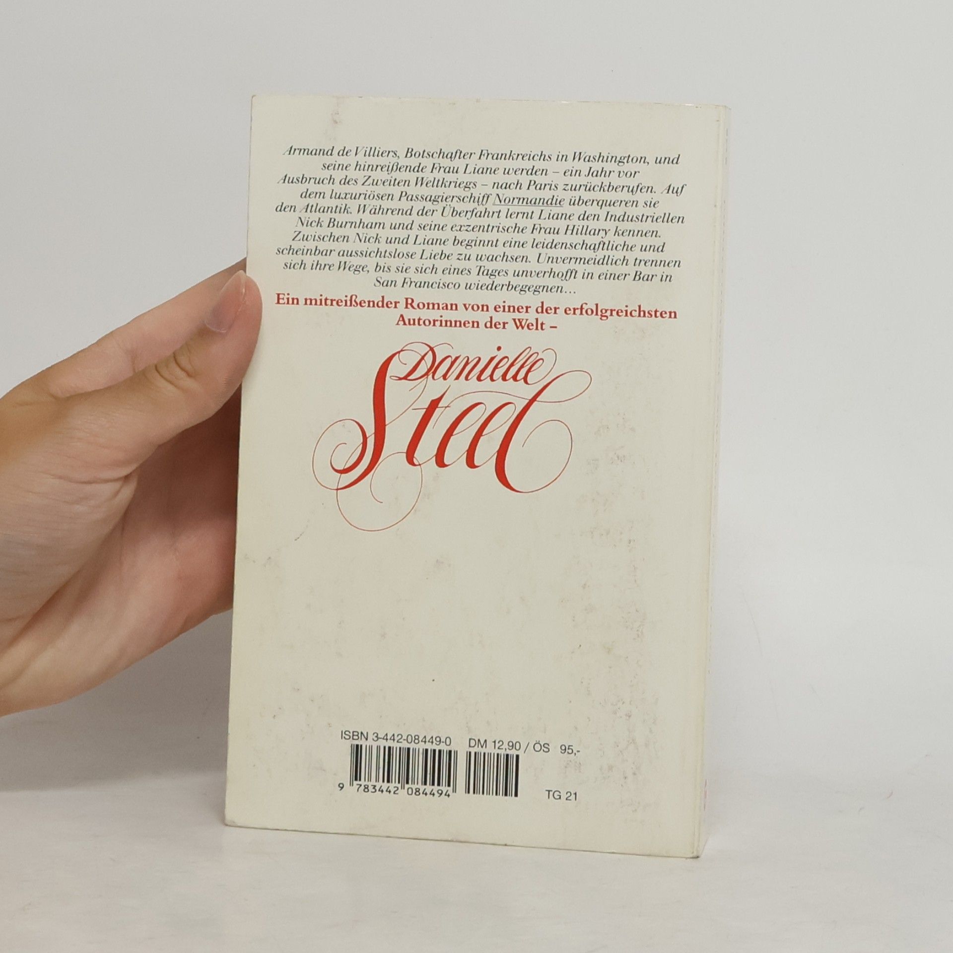 Danielle Steel Schiff über dunklem Grund