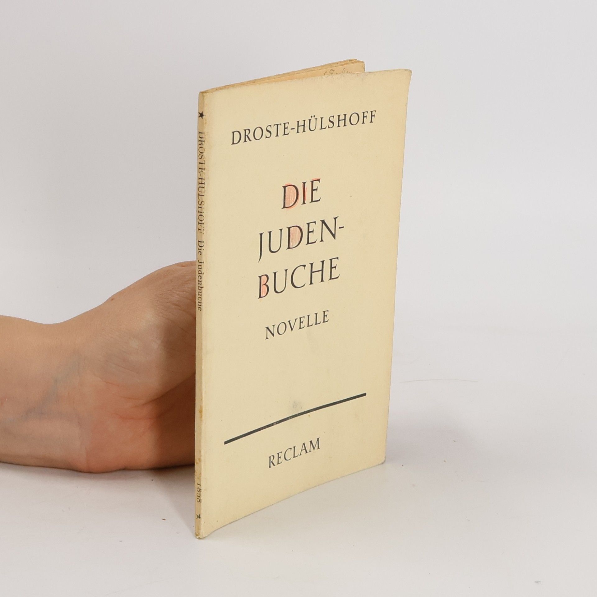 Annette von Droste-Hülshoff Die Judenbuche