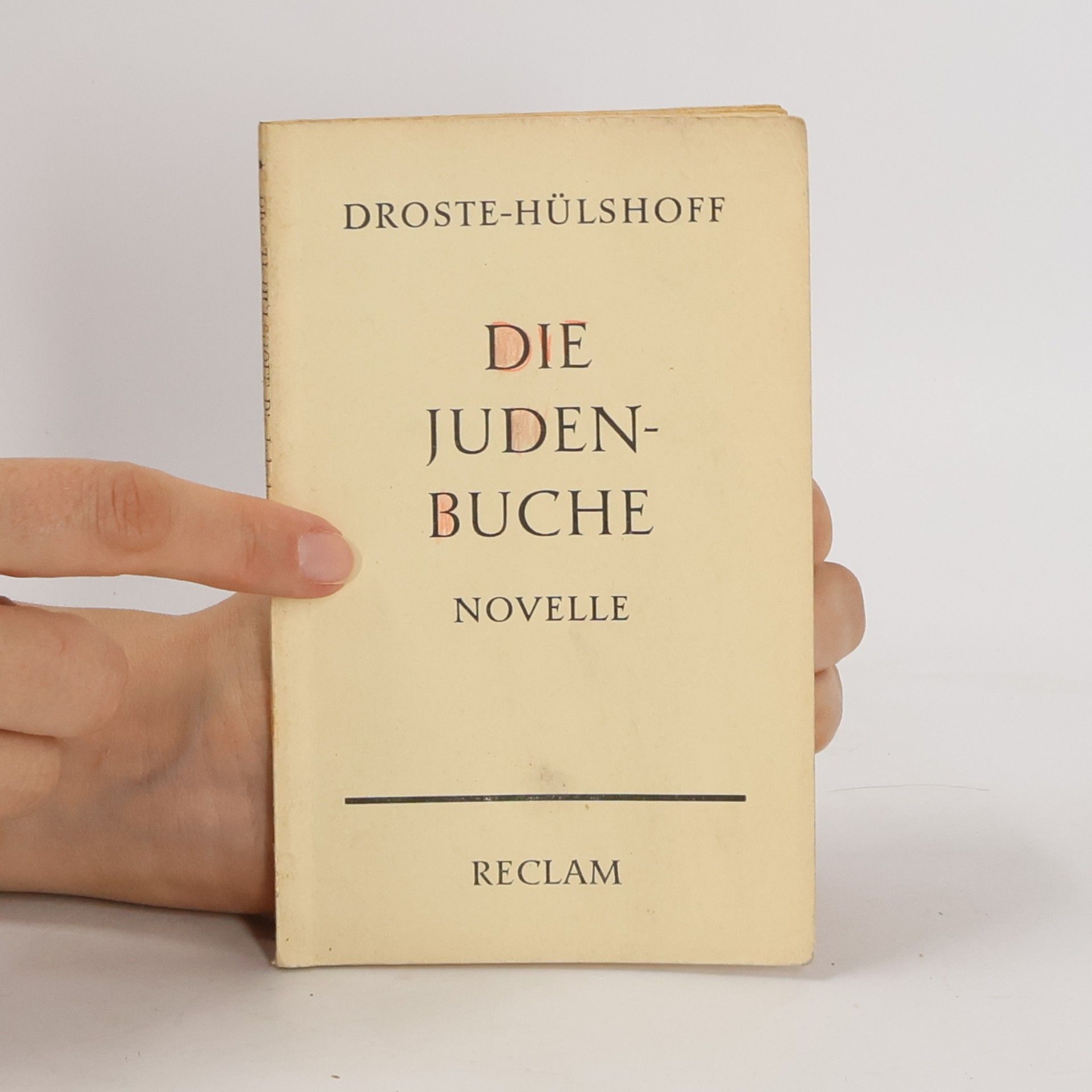 Annette von Droste-Hülshoff Die Judenbuche