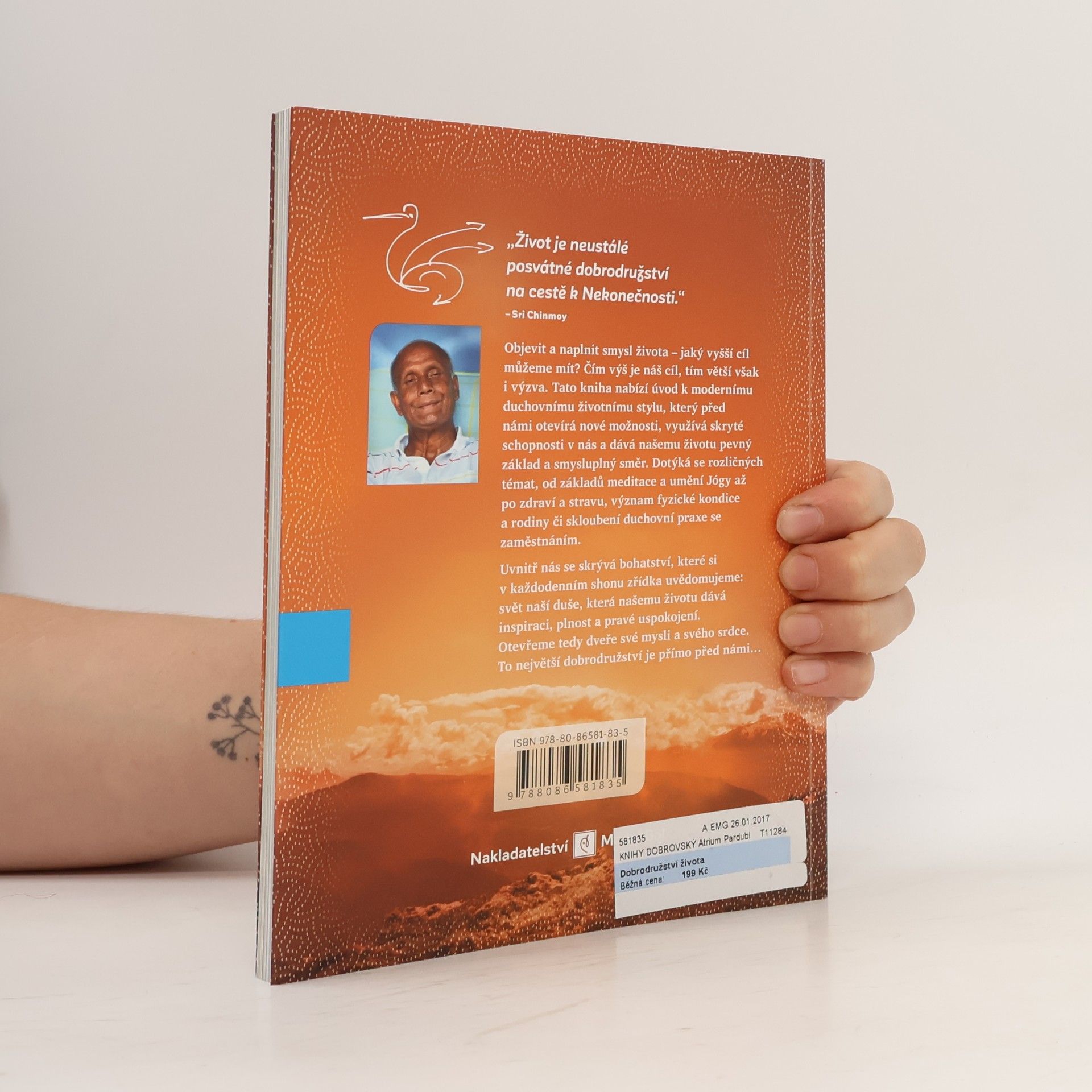 Česko Sri Chinmoy Centrum Zlín Dobrodružství života. O józe, meditaci a umění šťastného žití.