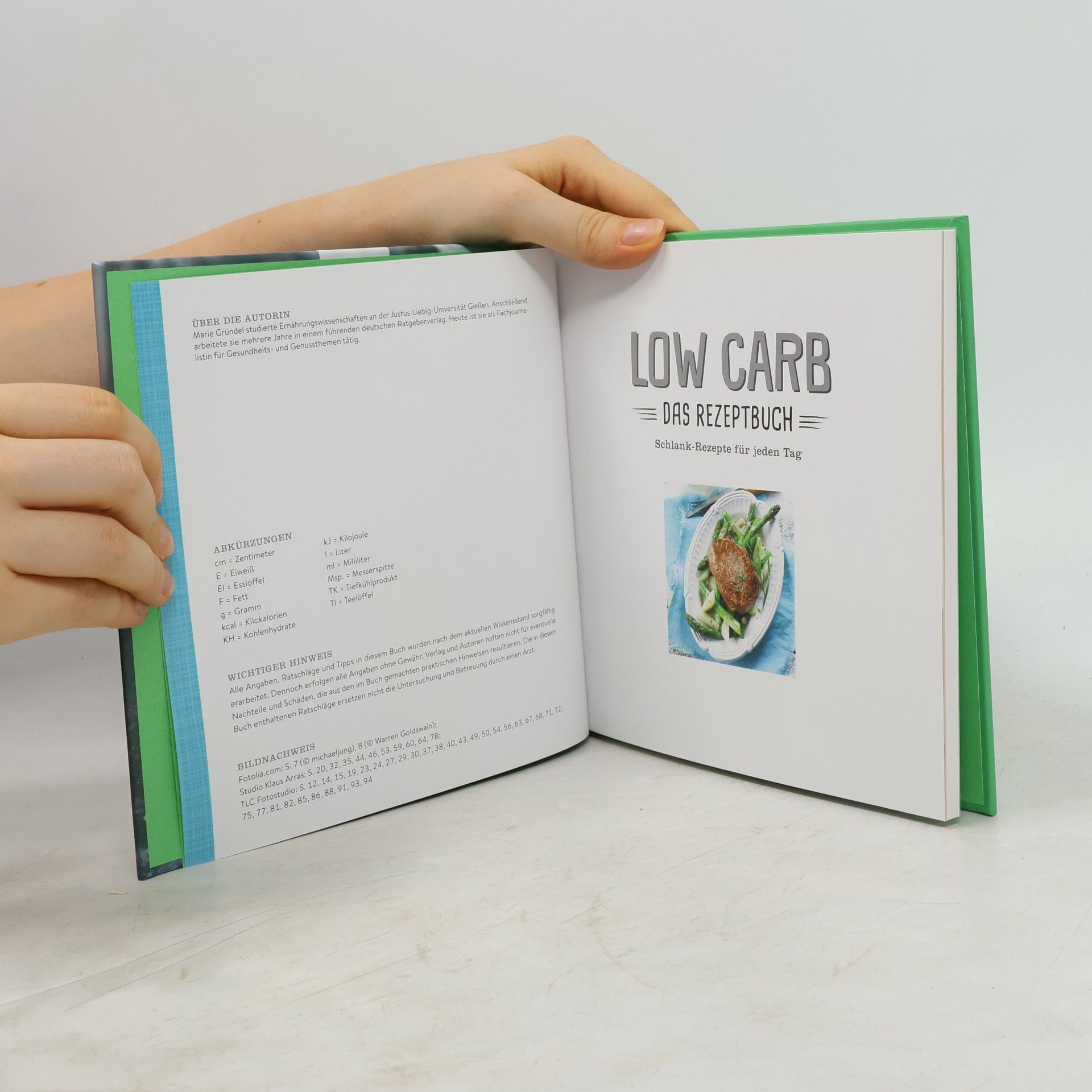 Autorenkollektiv Low Carb. Das Rezeptbuch