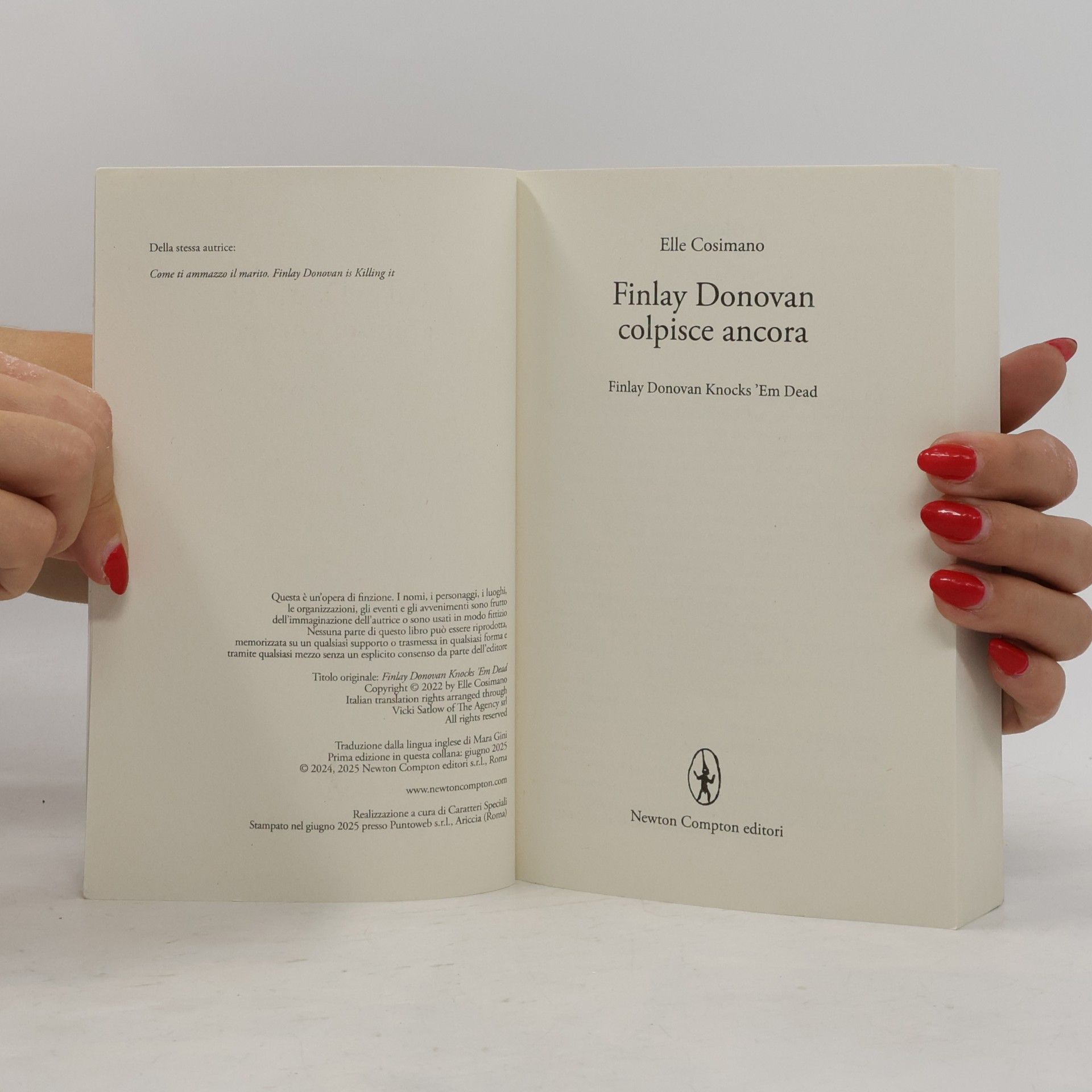 Elle Cosimano Finlay Donovan colpisce ancora