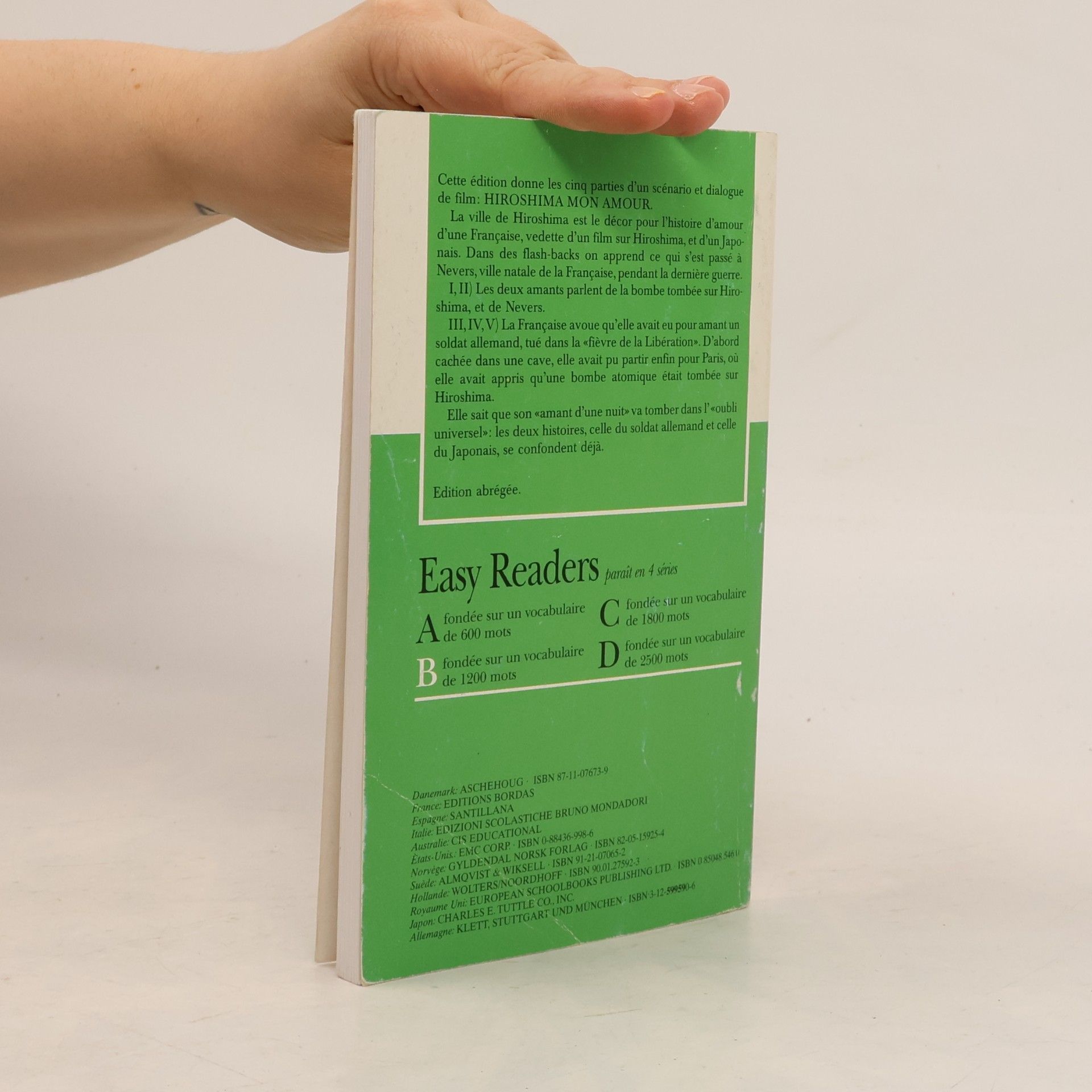 Marguerite Duras Easy Readers: Hiroshima, mon amour
