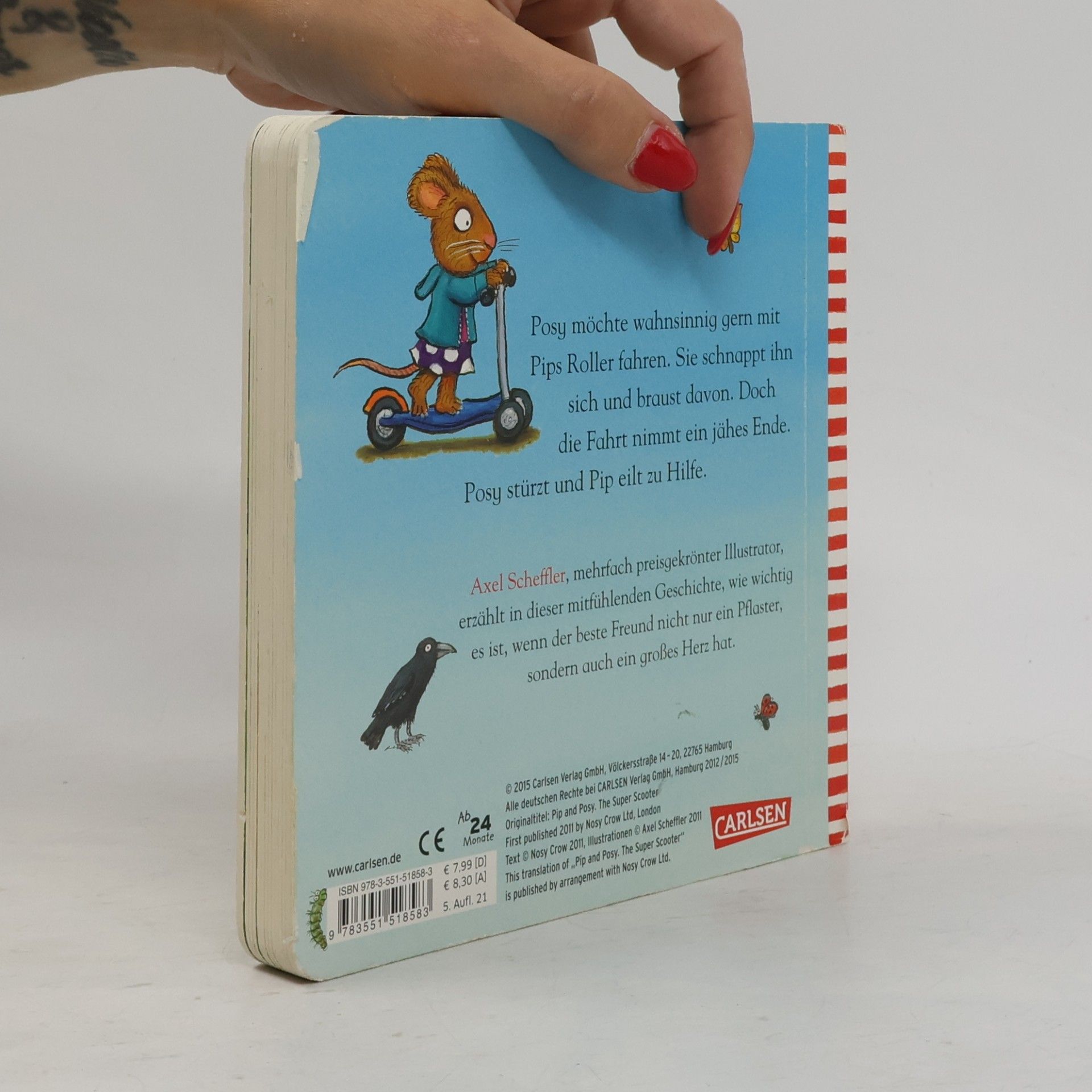 Axel Scheffler Pip und Posy. Der tolle Roller