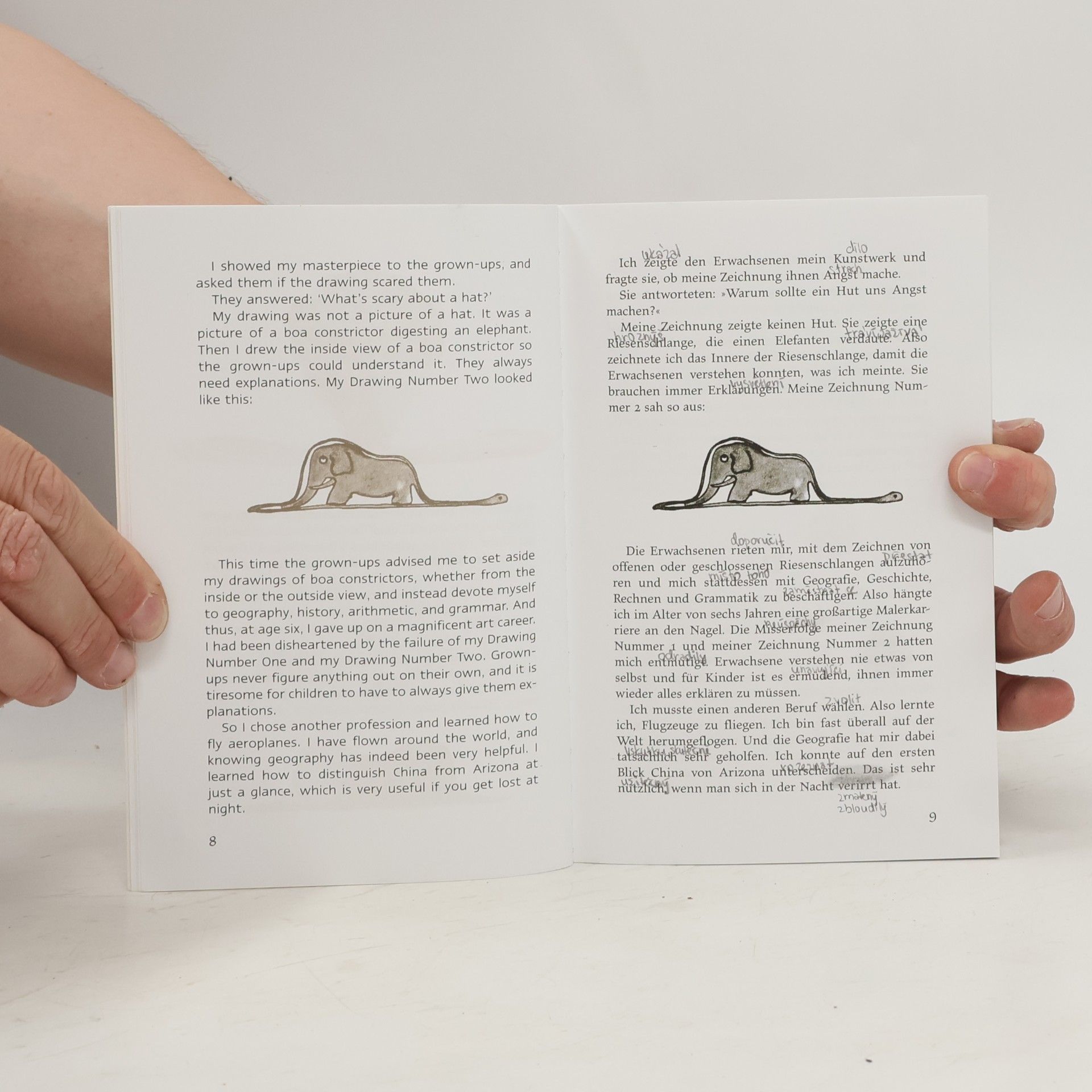 Marion Herbert Der kleine Prinz : the little prince - Zweisprachige Ausgabe Englisch-Deutsch