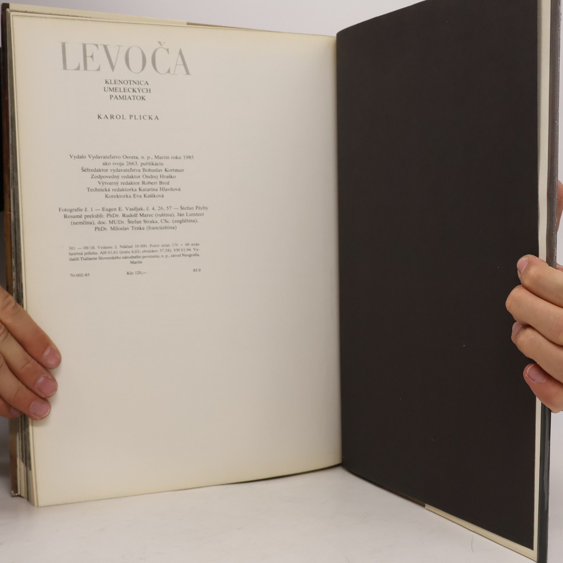 Karel Plicka Levoča : klenotnica umeleckých pamiatok