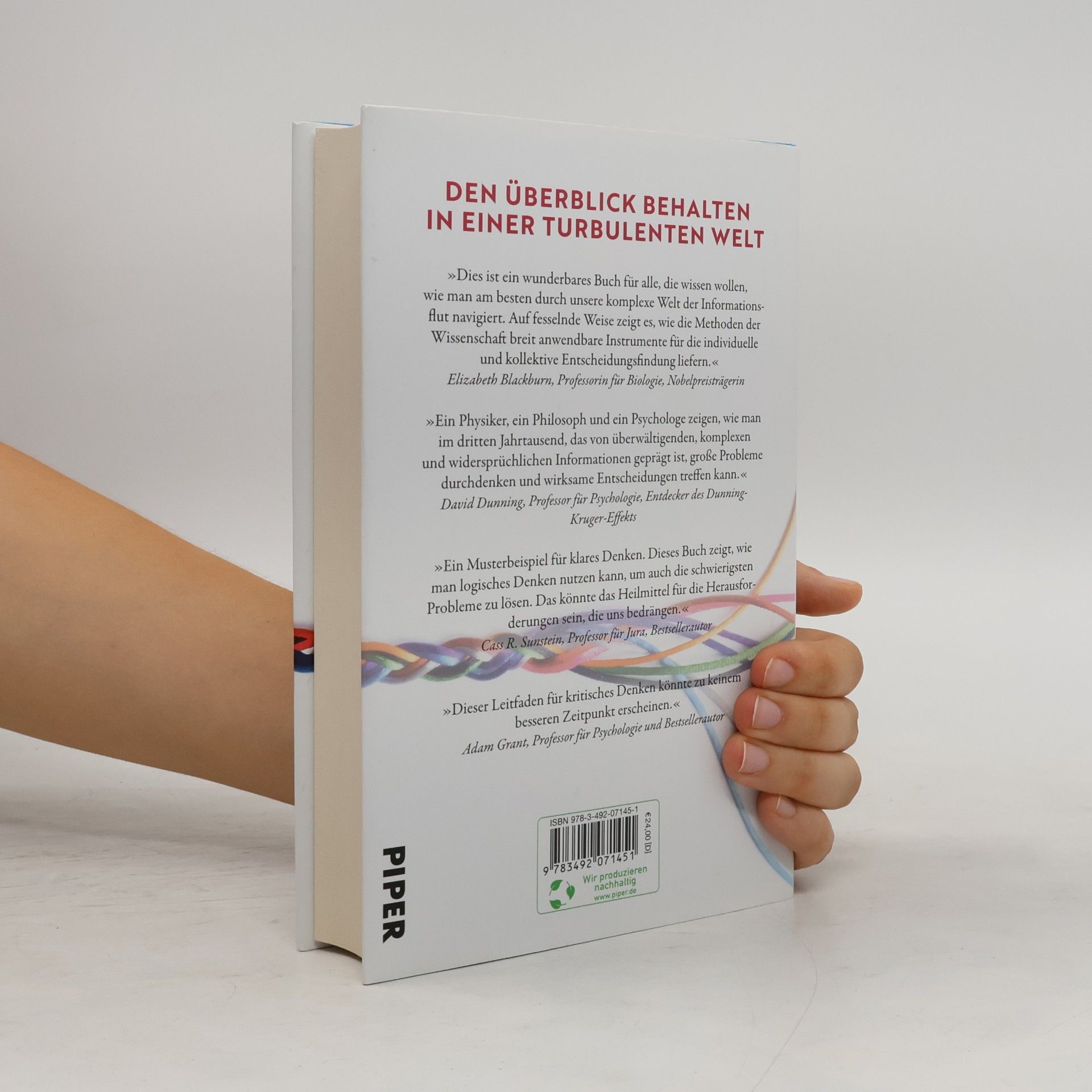 Saul Perlmutter Smart Thinking für das dritte Jahrtausend. Kritisch denken, mit Unsicherheit umgehen, besser entscheiden