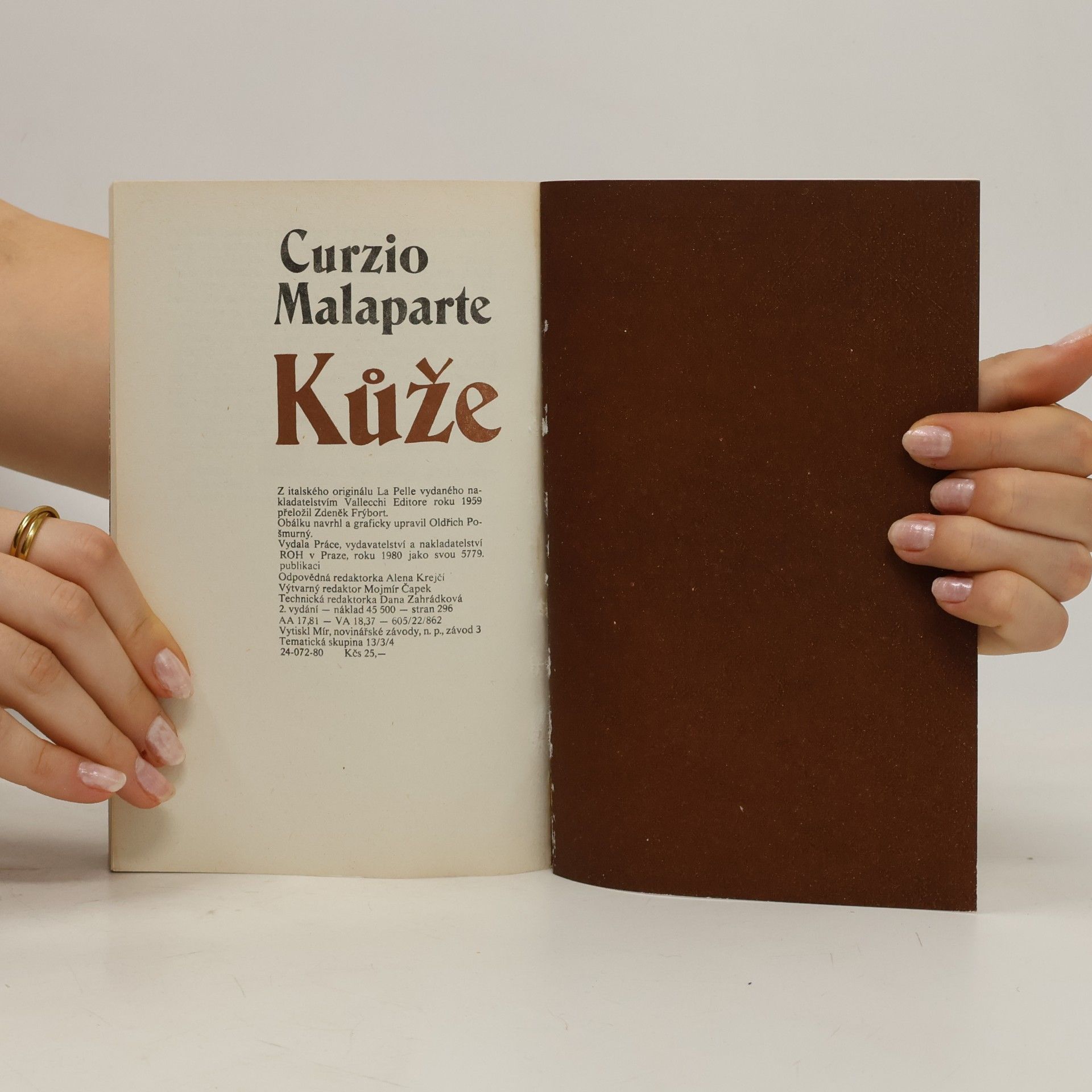 Curzio Malaparte Kůže
