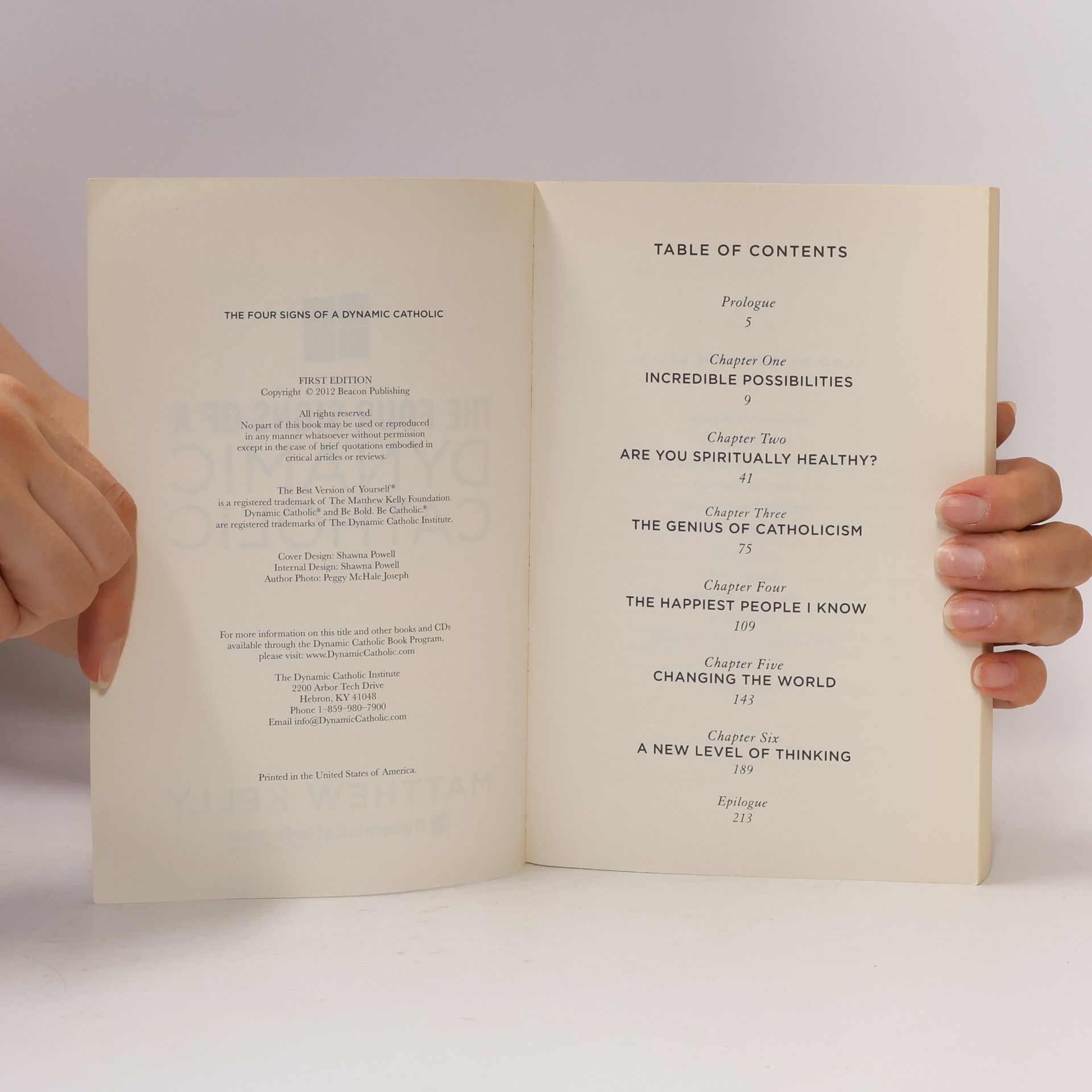 Matthew Kelly The Four Signs of a Dynamic Catholic