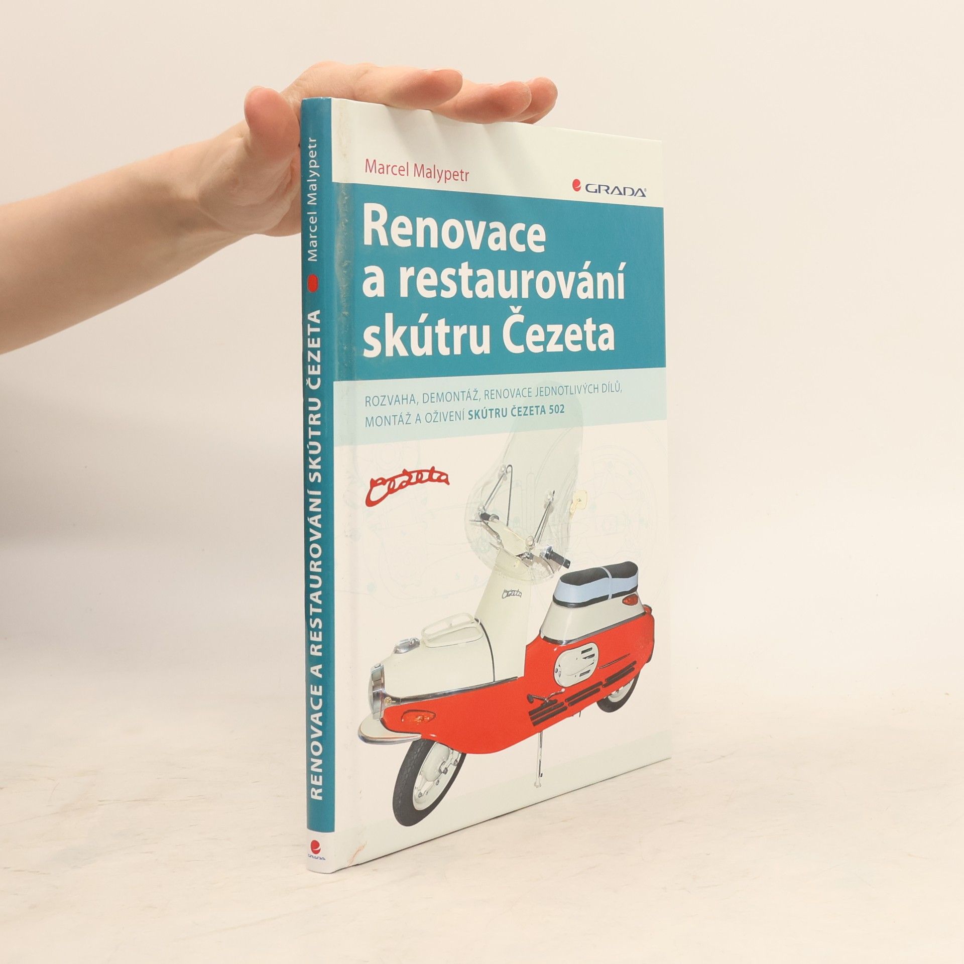 Marcel Malypetr Renovace a restaurování skútru Čezeta