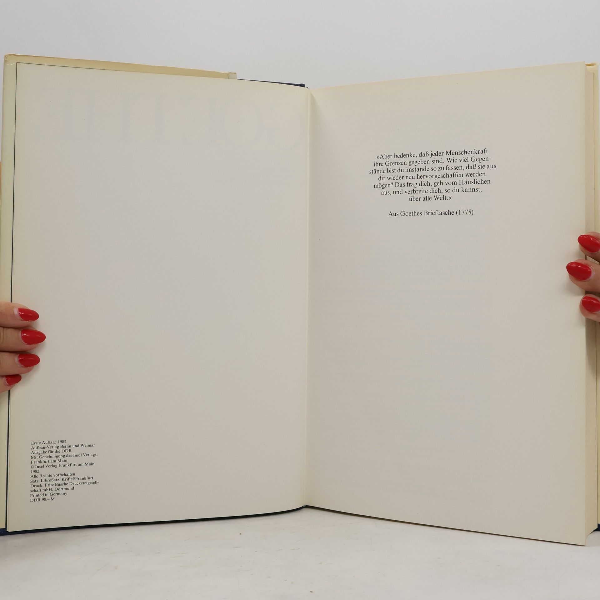 Autorenkollektiv Goethe: Sein Leben in Bildern und Texten