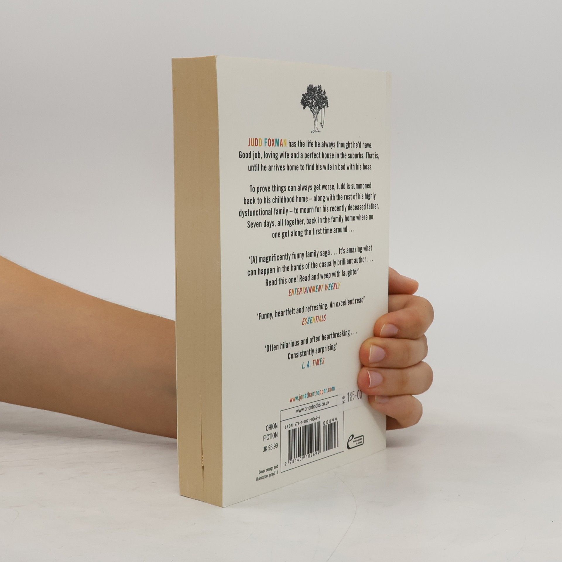 Jonathan Tropper This Is Where I Leave You. Sieben verdammt lange Tage, englische Ausgabe